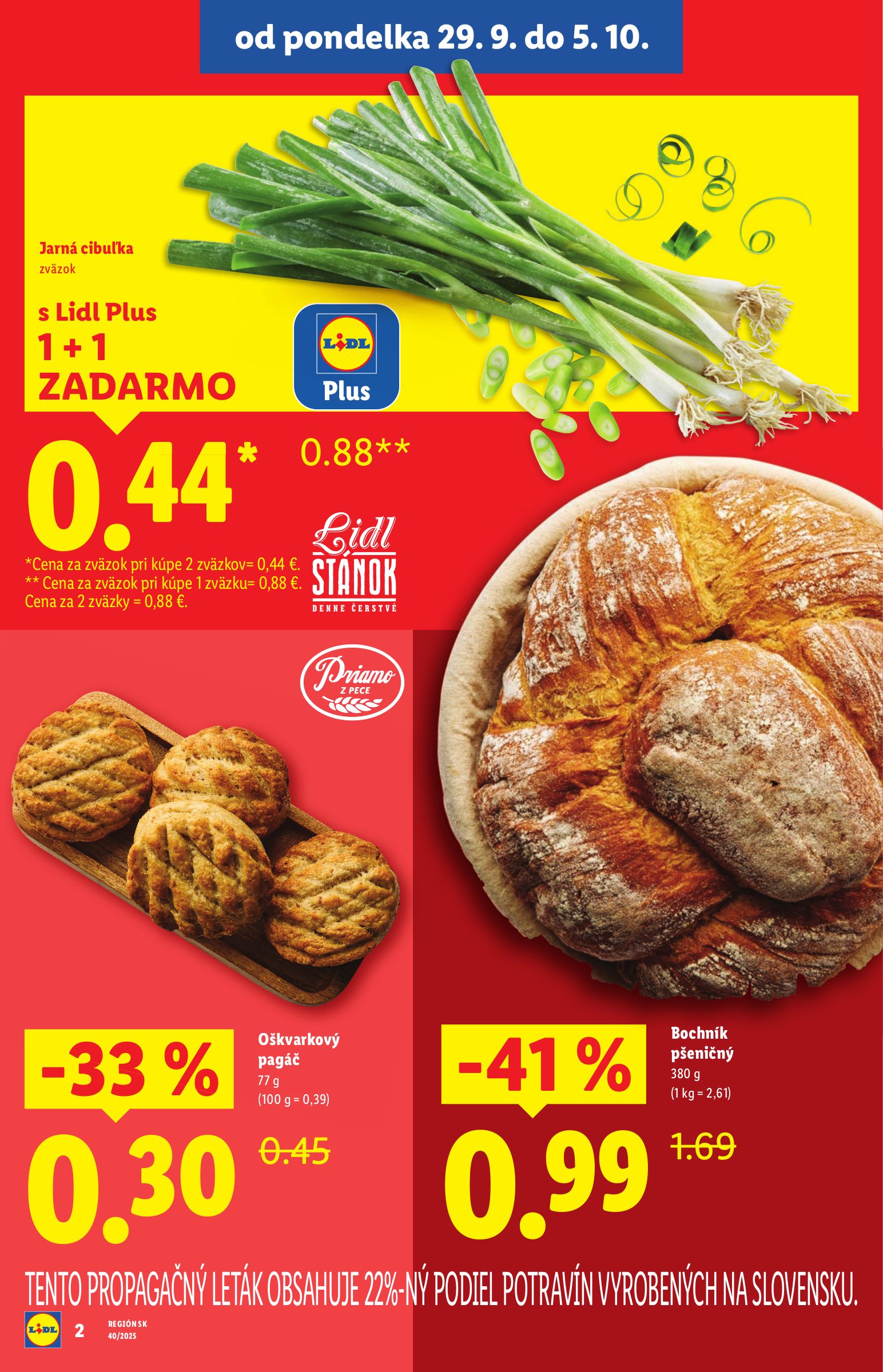 lidl - Leták Lidl - Extra akcie pre vybrané predajne platný od 29.09. do 05.10. - page: 4