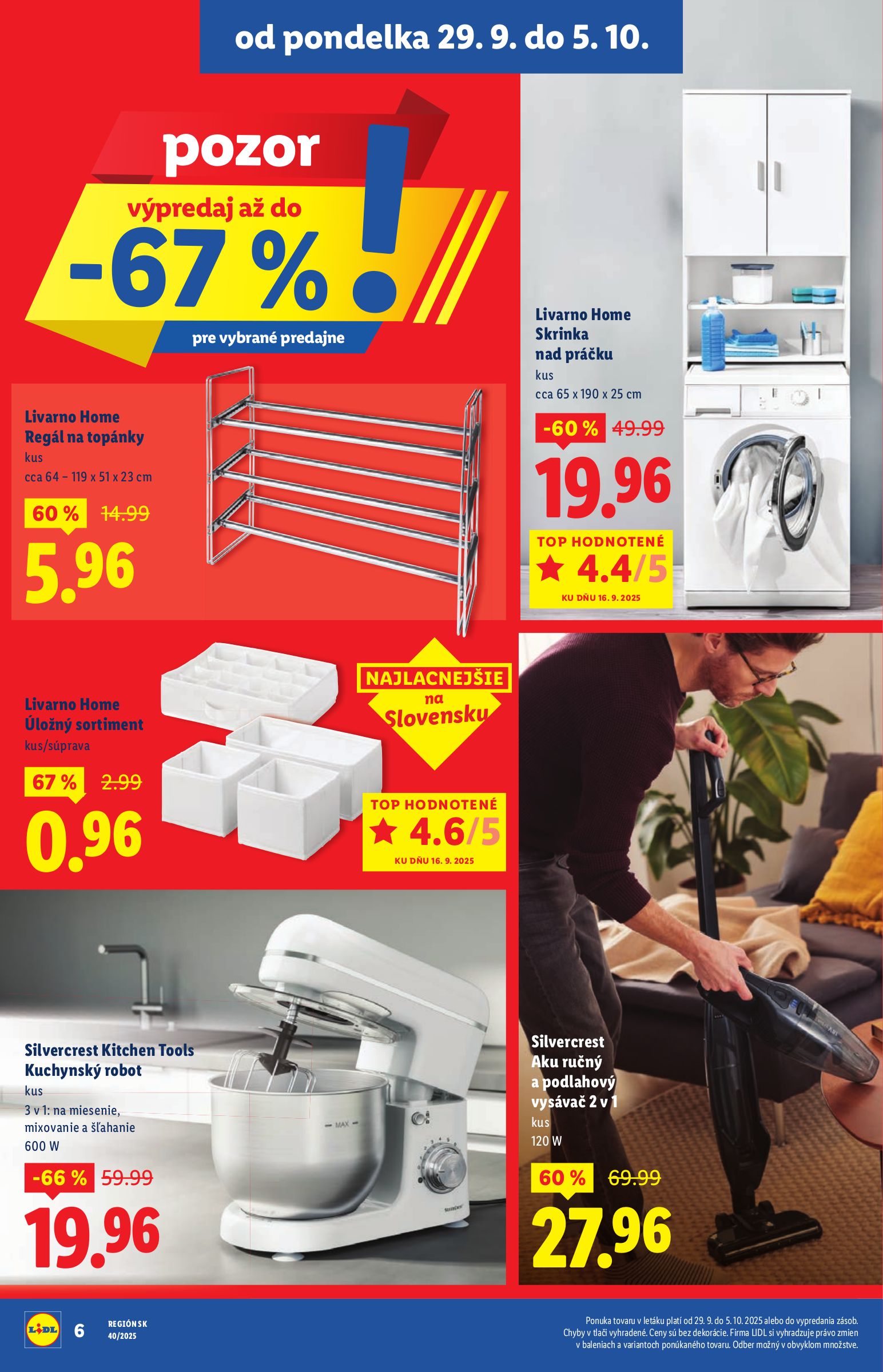 lidl - Leták Lidl - Extra akcie pre vybrané predajne platný od 29.09. do 05.10. - page: 8