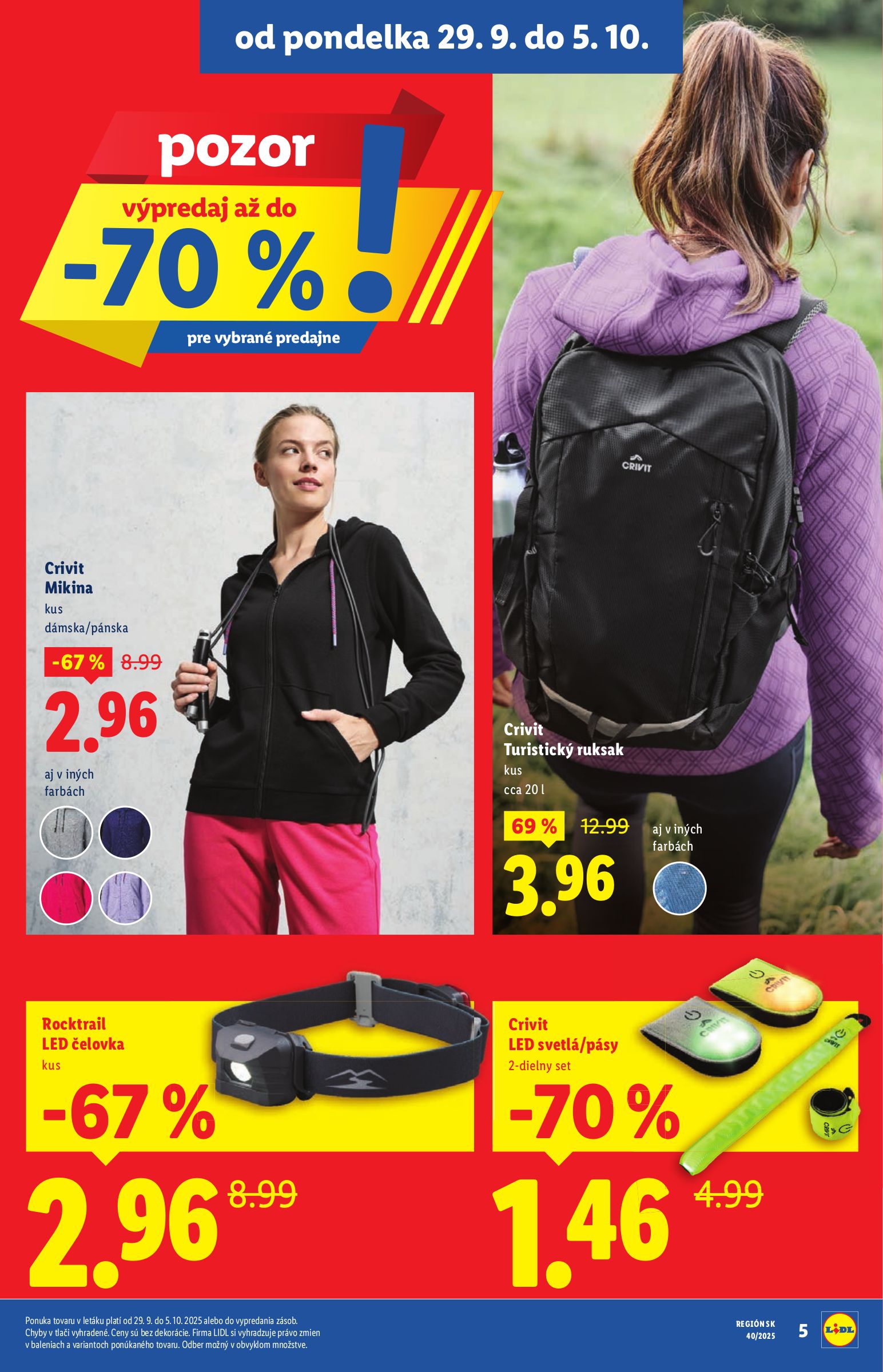 lidl - Leták Lidl - Extra akcie pre vybrané predajne platný od 29.09. do 05.10. - page: 7