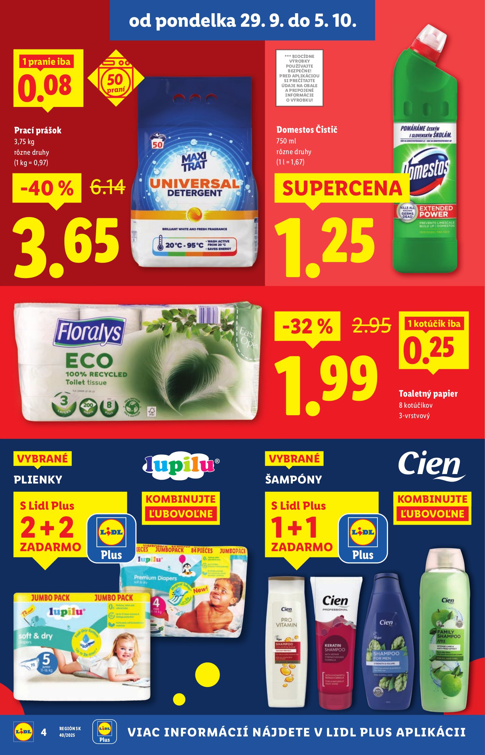 lidl - Leták Lidl - Extra akcie pre vybrané predajne platný od 29.09. do 05.10. - page: 6