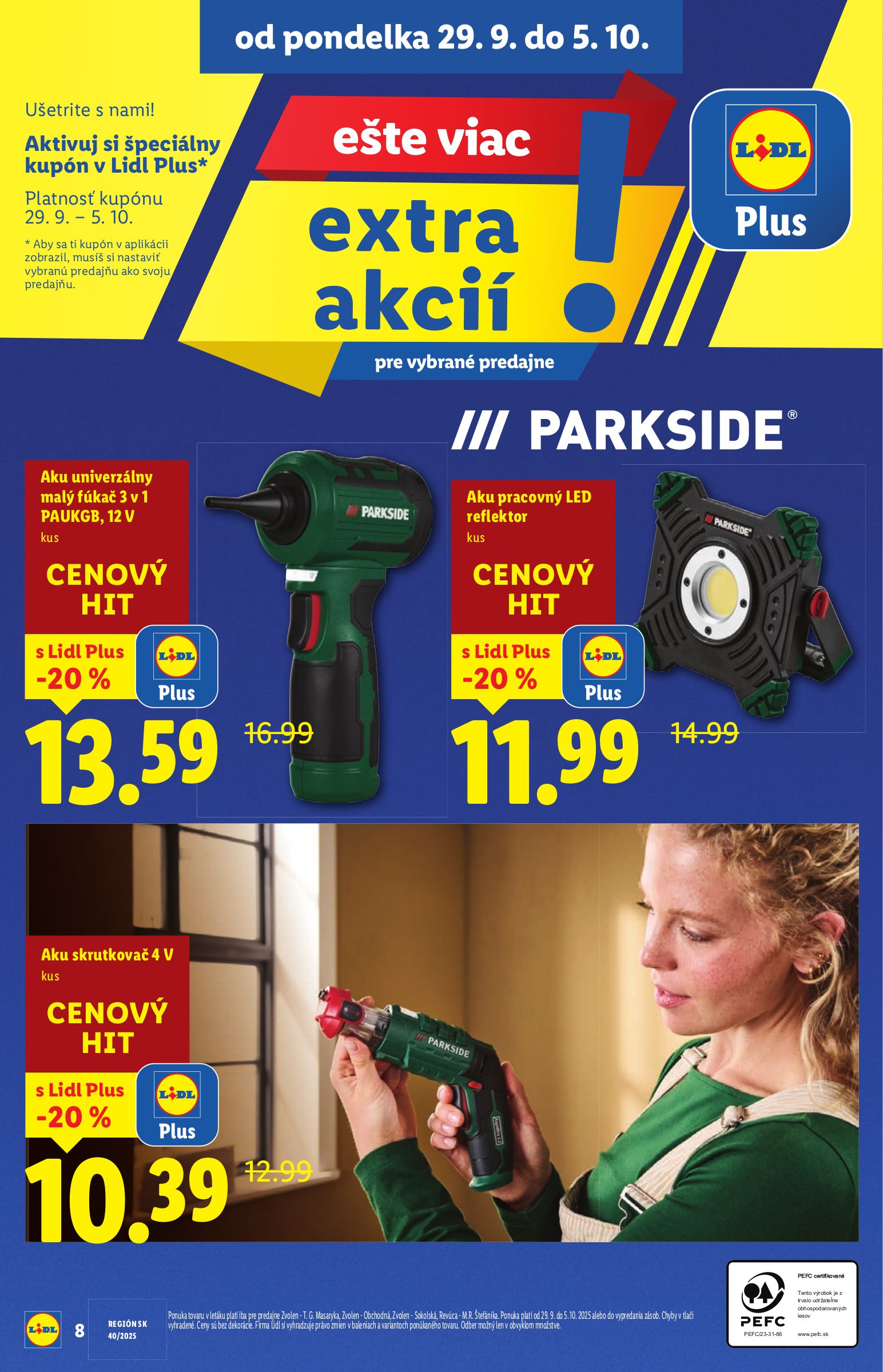 lidl - Leták Lidl - Extra akcie pre vybrané predajne platný od 29.09. do 05.10. - page: 10