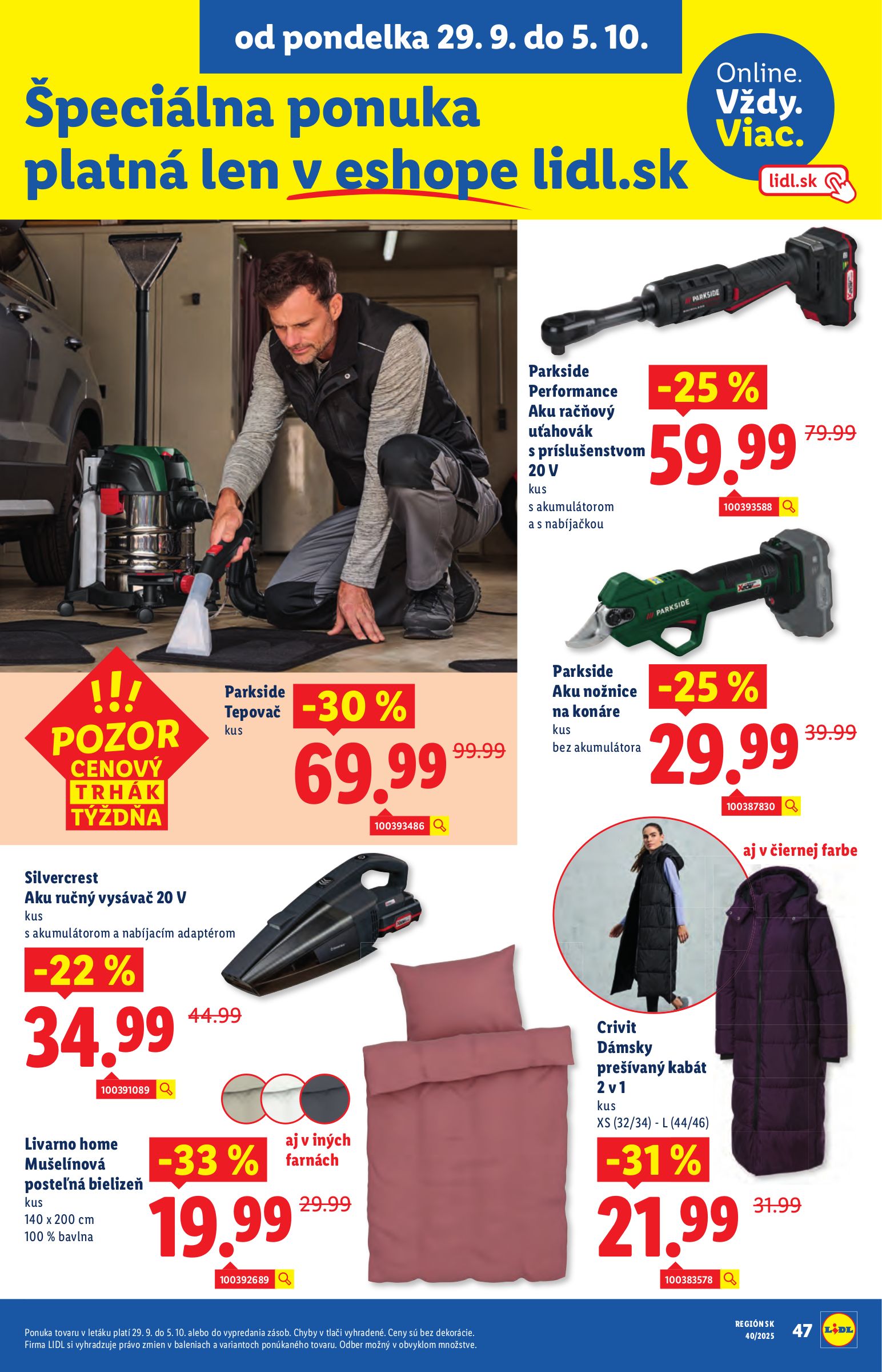 lidl - Leták Lidl platný od 02.10. do 05.10. - page: 91