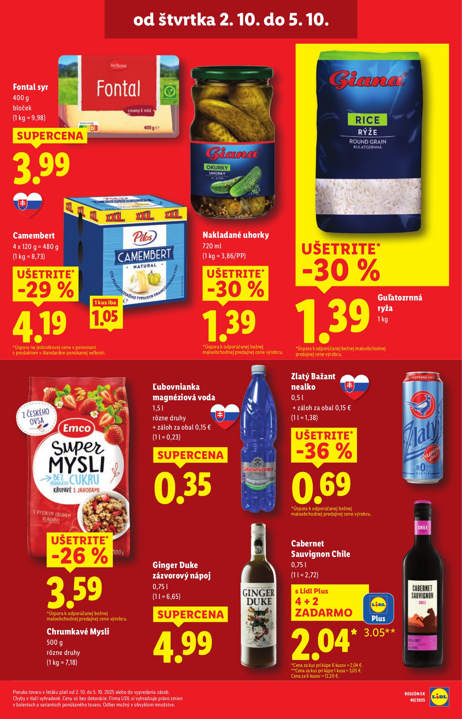 lidl - Leták Lidl platný od 02.10. do 05.10. - page: 19