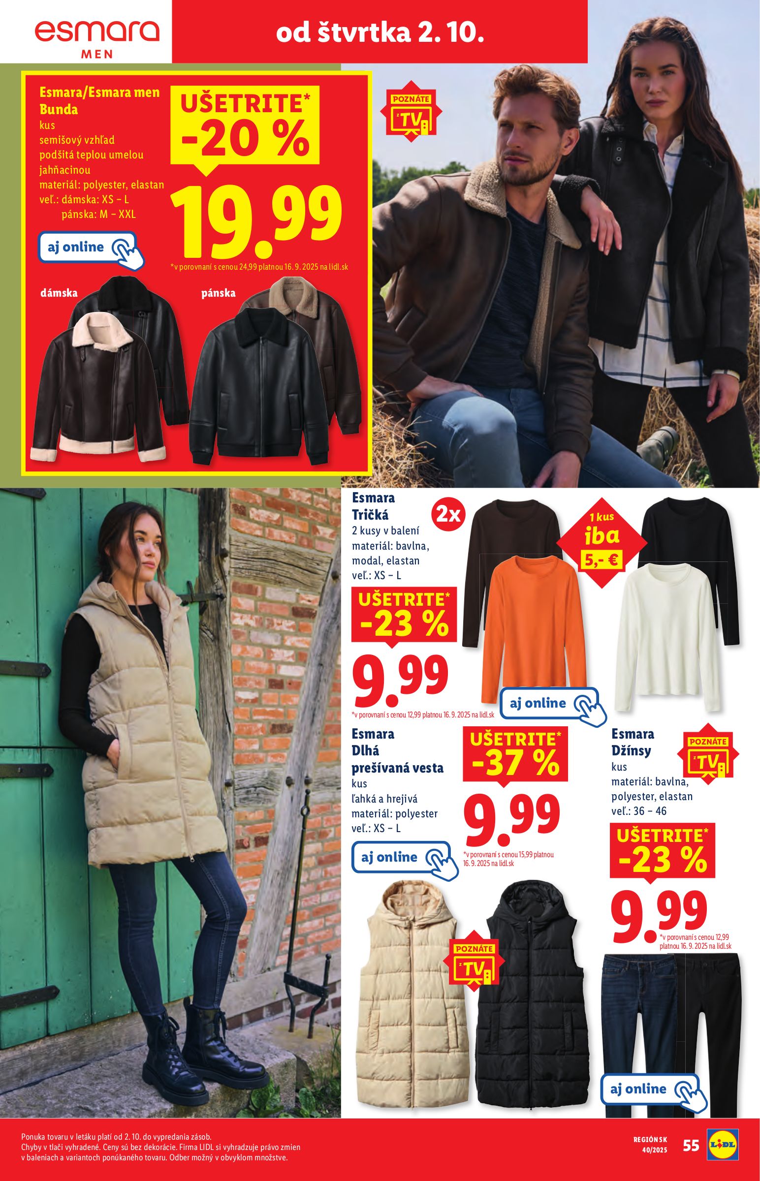 lidl - Leták Lidl platný od 02.10. do 05.10. - page: 29