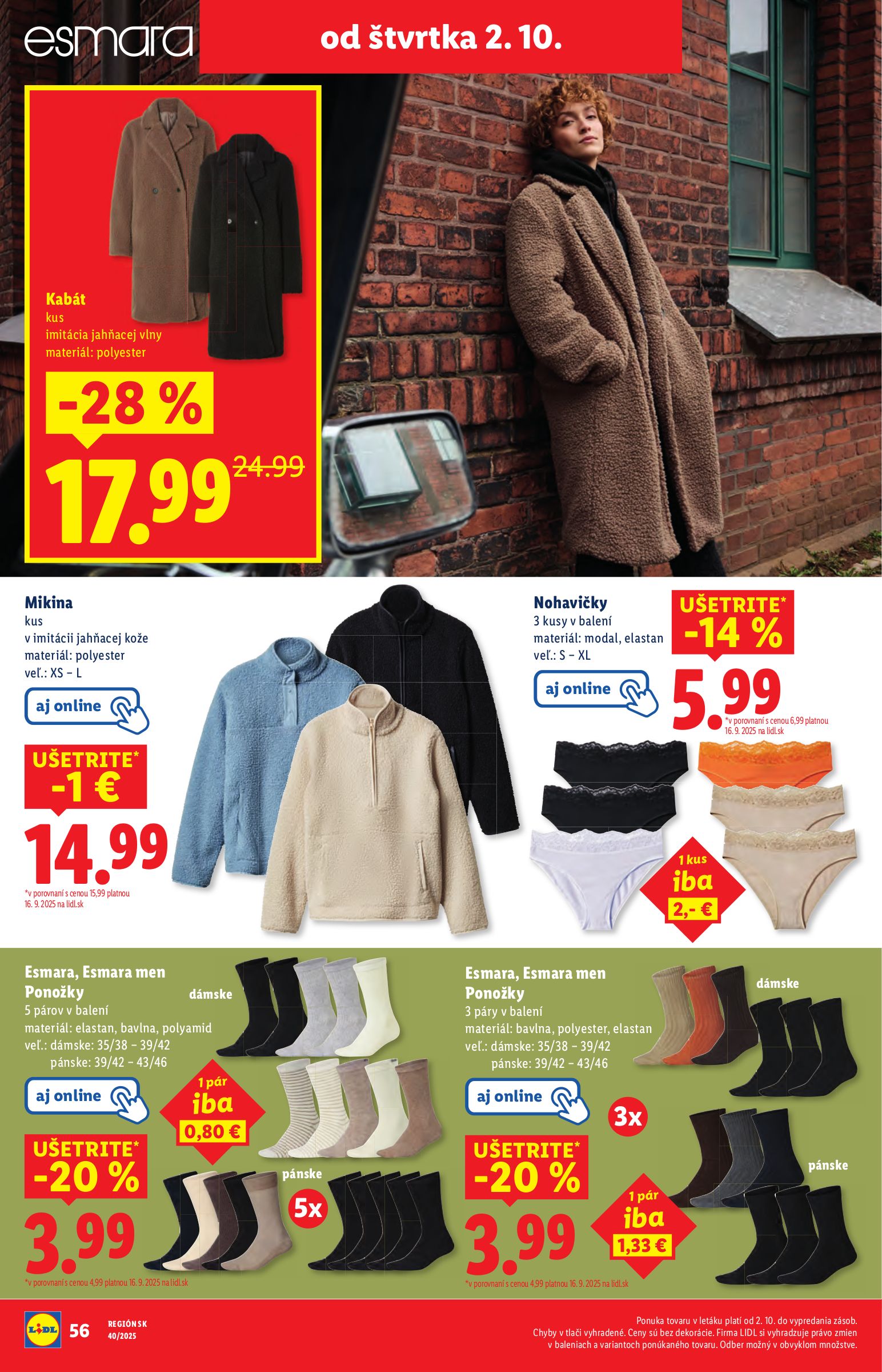 lidl - Leták Lidl platný od 02.10. do 05.10. - page: 30