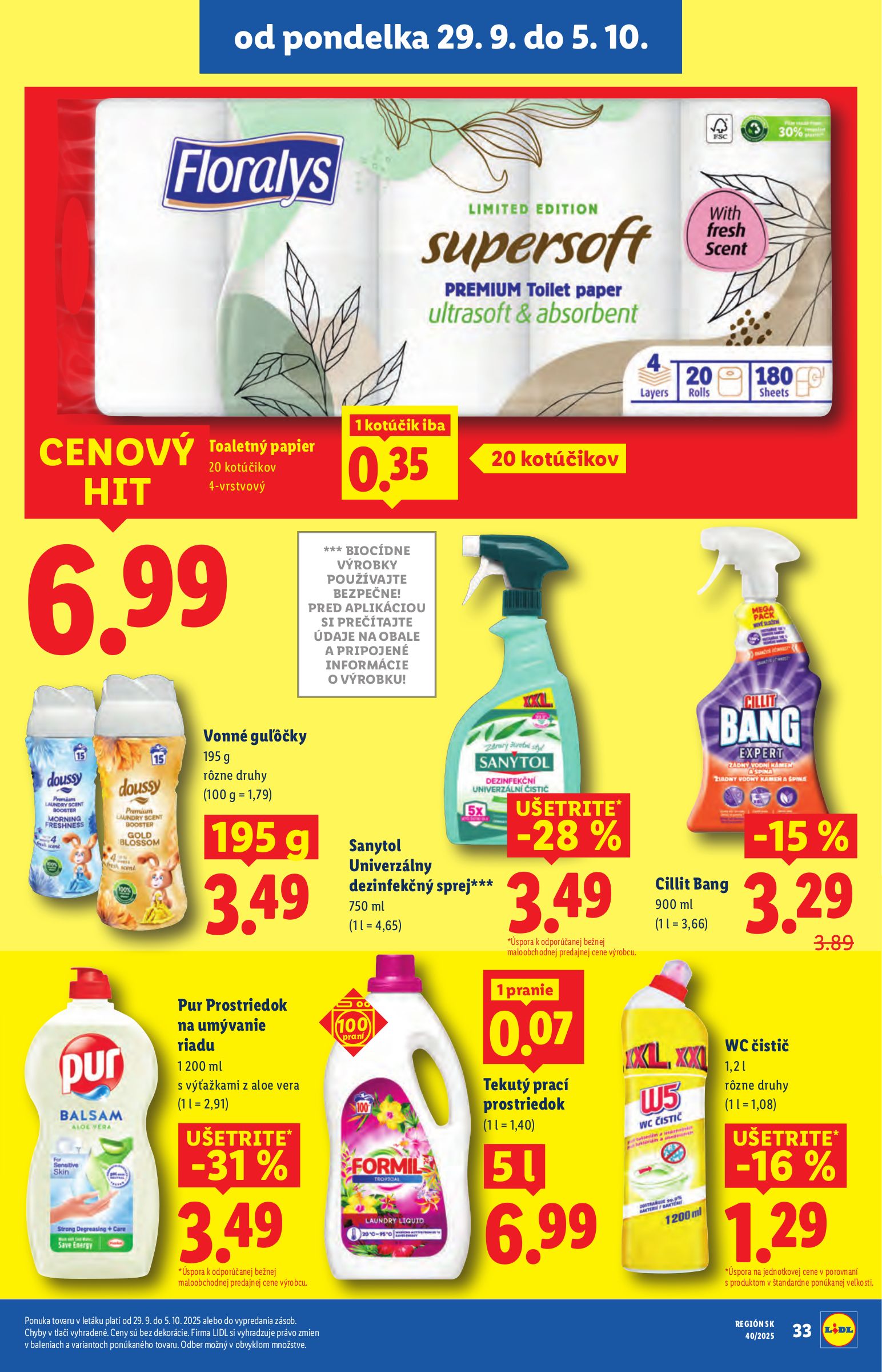 lidl - Leták Lidl platný od 02.10. do 05.10. - page: 71