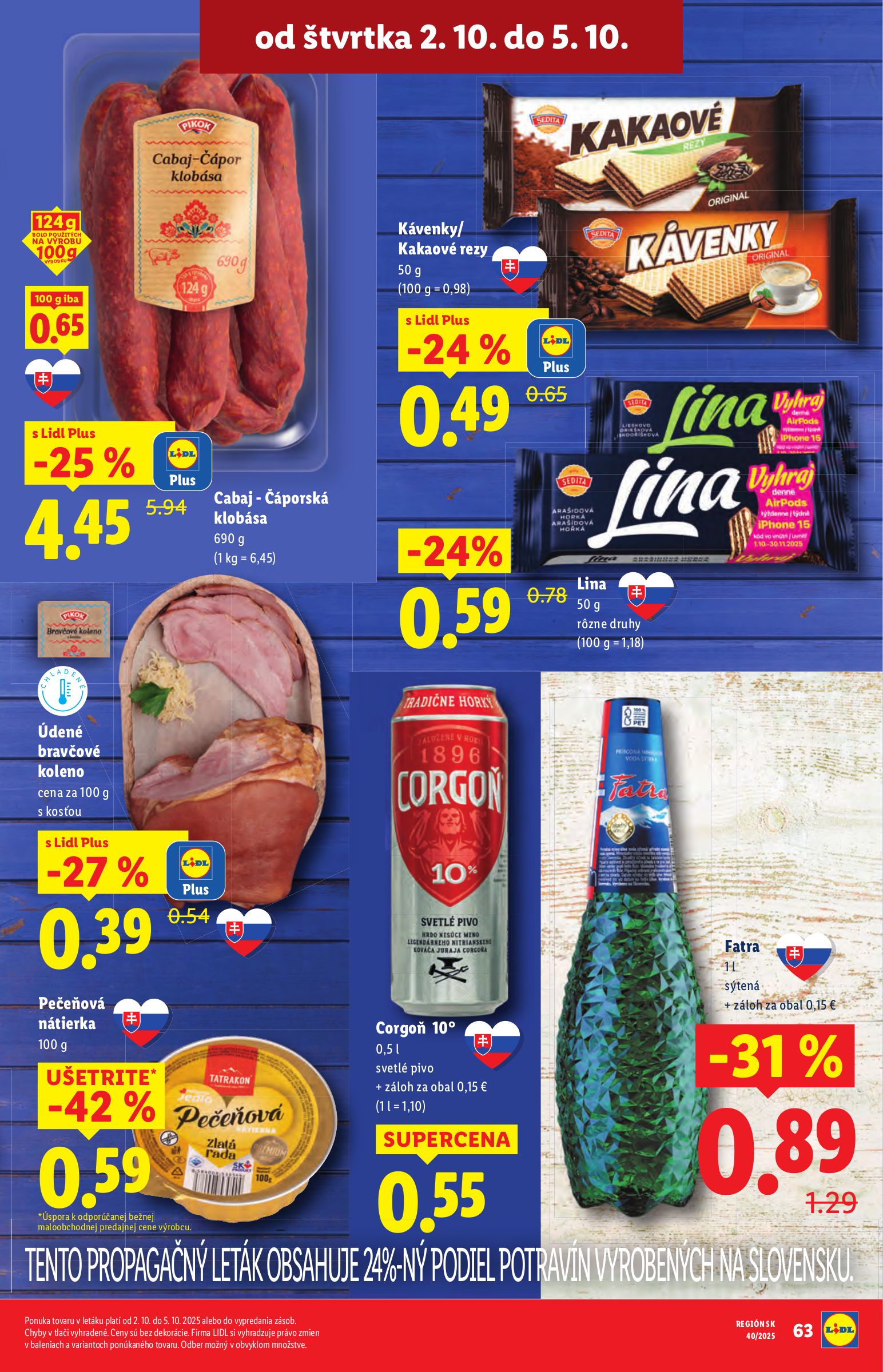 lidl - Leták Lidl platný od 02.10. do 05.10. - page: 13