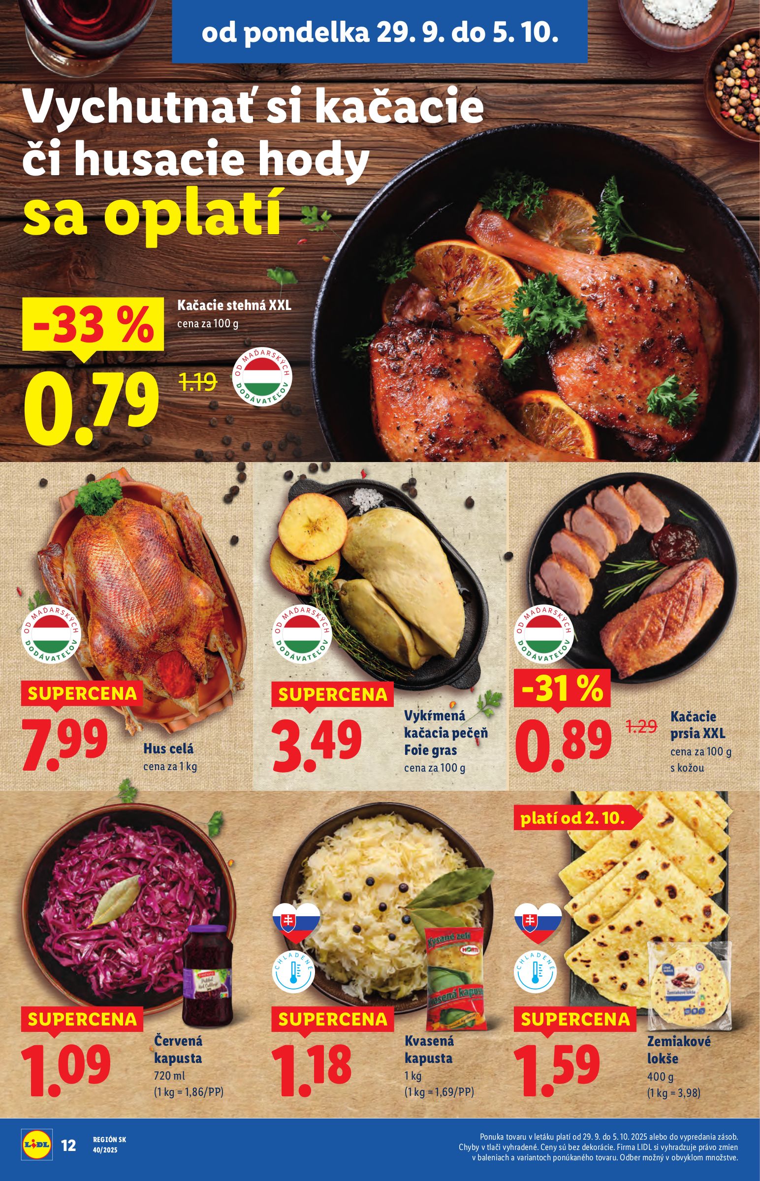 lidl - Leták Lidl platný od 02.10. do 05.10. - page: 44