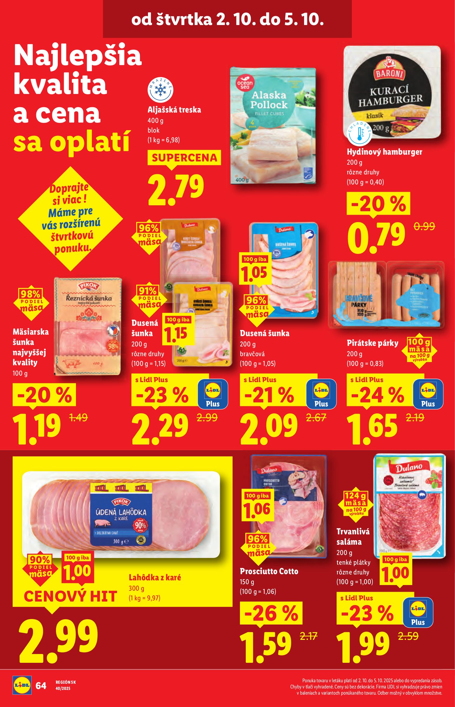 lidl - Leták Lidl platný od 02.10. do 05.10. - page: 14