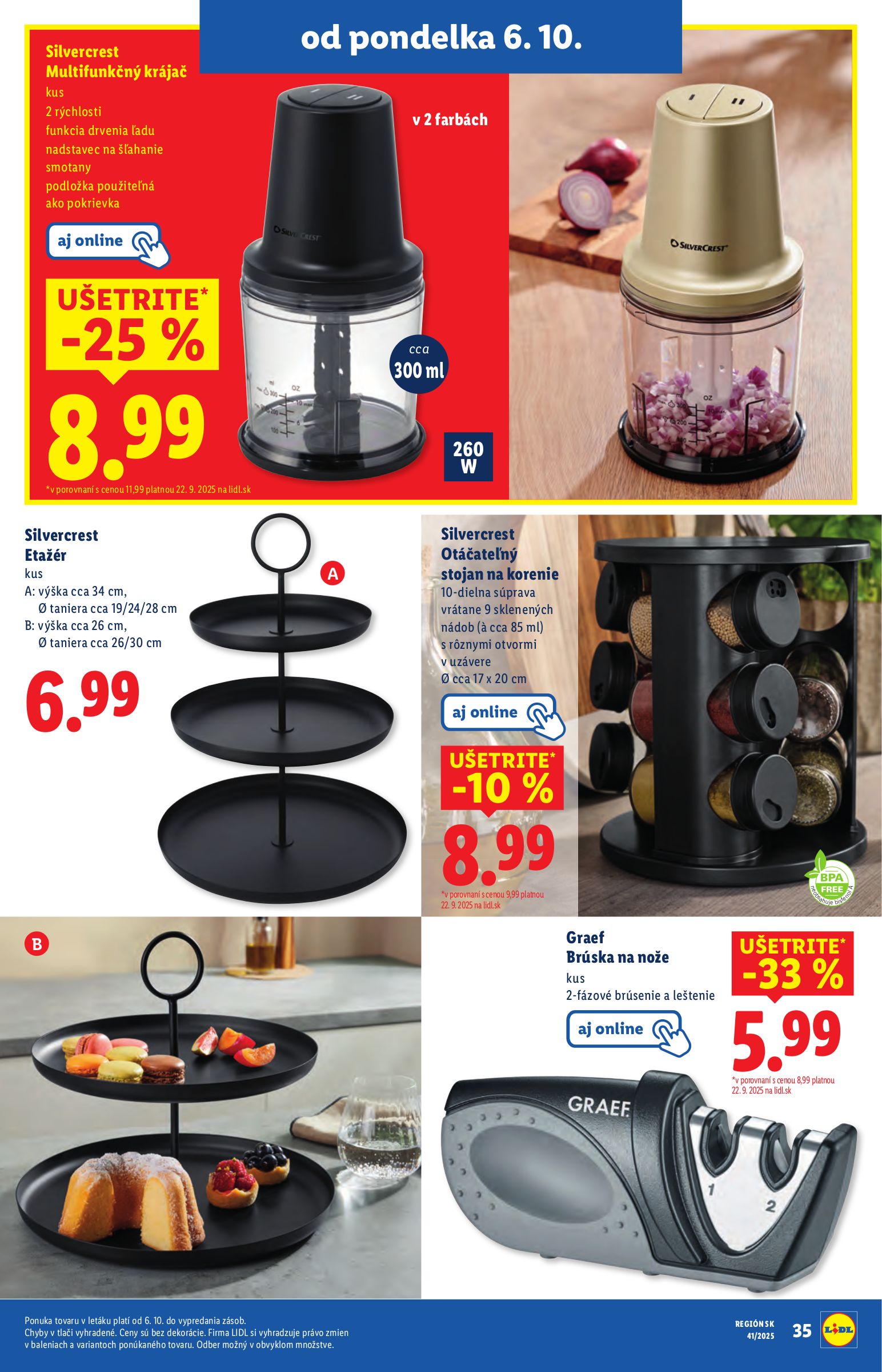 lidl - Leták Lidl platný od 06.10. do 12.10. - page: 57