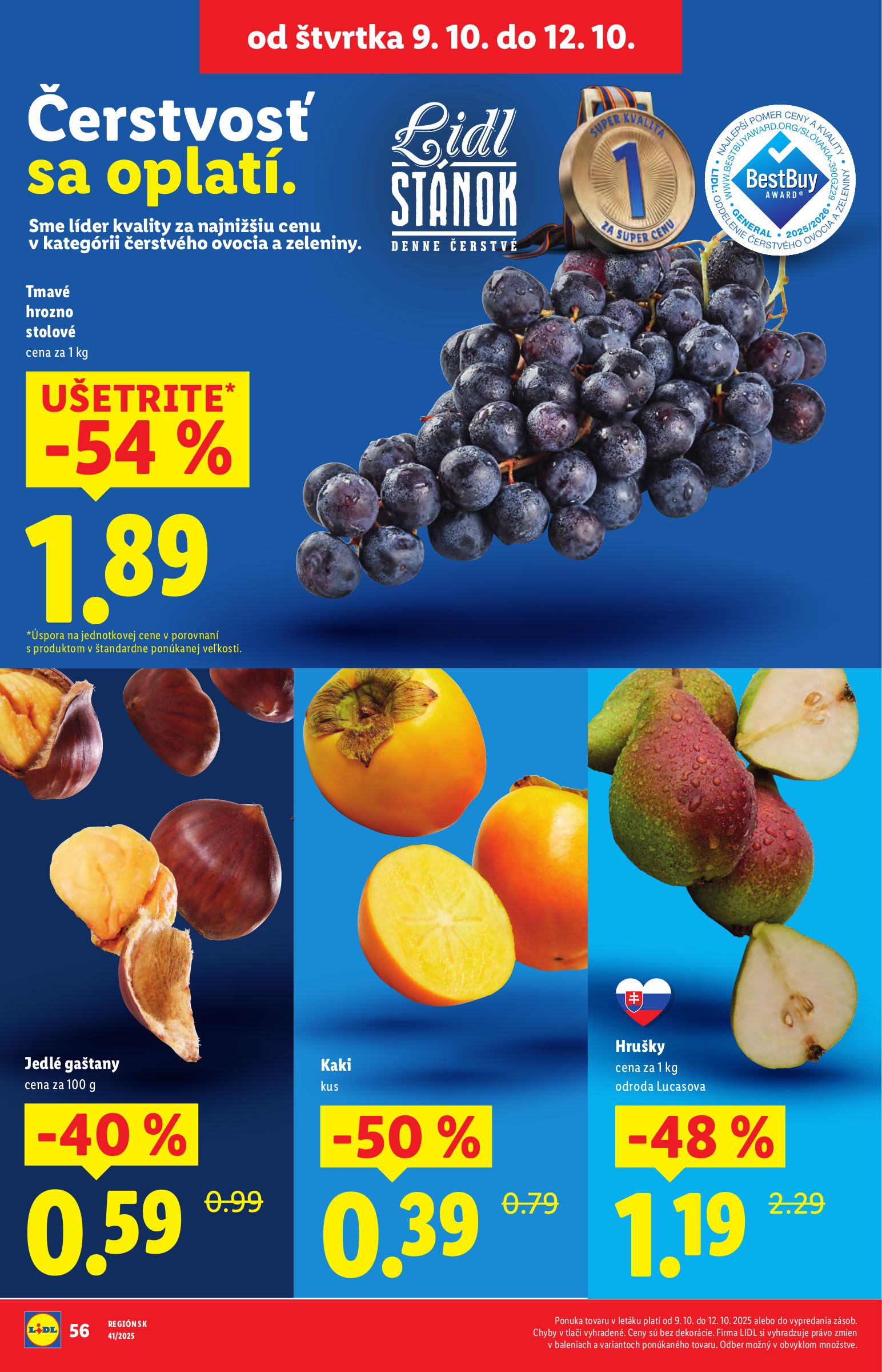 lidl - Leták Lidl platný od 06.10. do 12.10. - page: 72