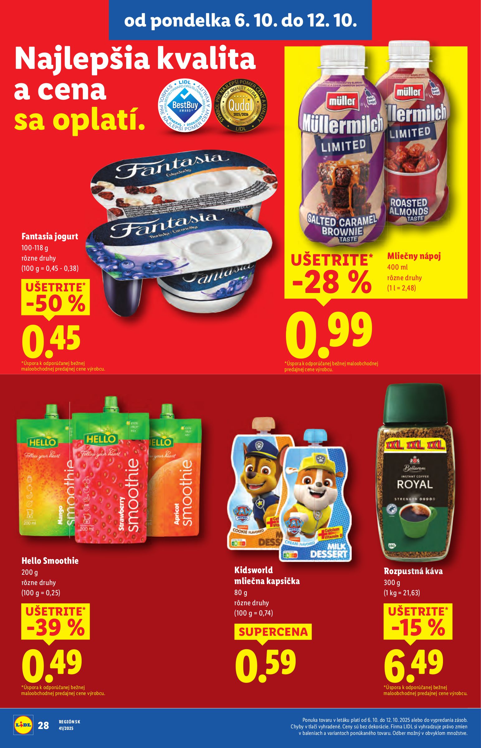lidl - Leták Lidl platný od 06.10. do 12.10. - page: 36