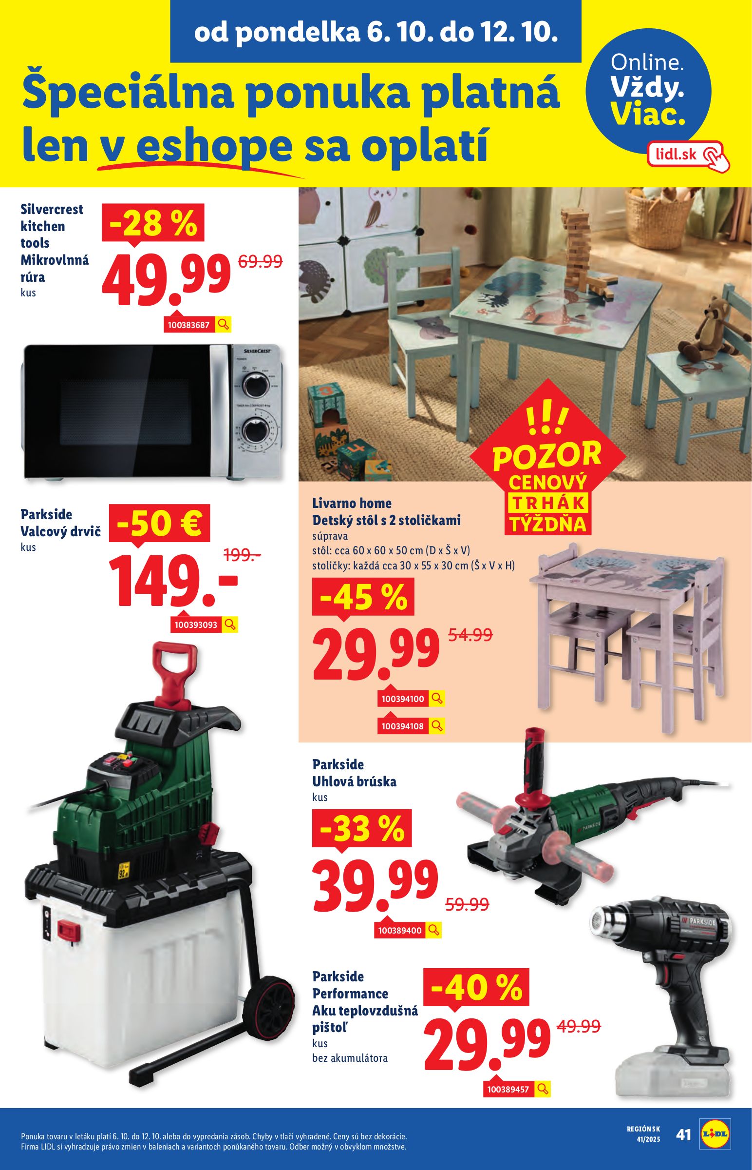 lidl - Leták Lidl platný od 06.10. do 12.10. - page: 64