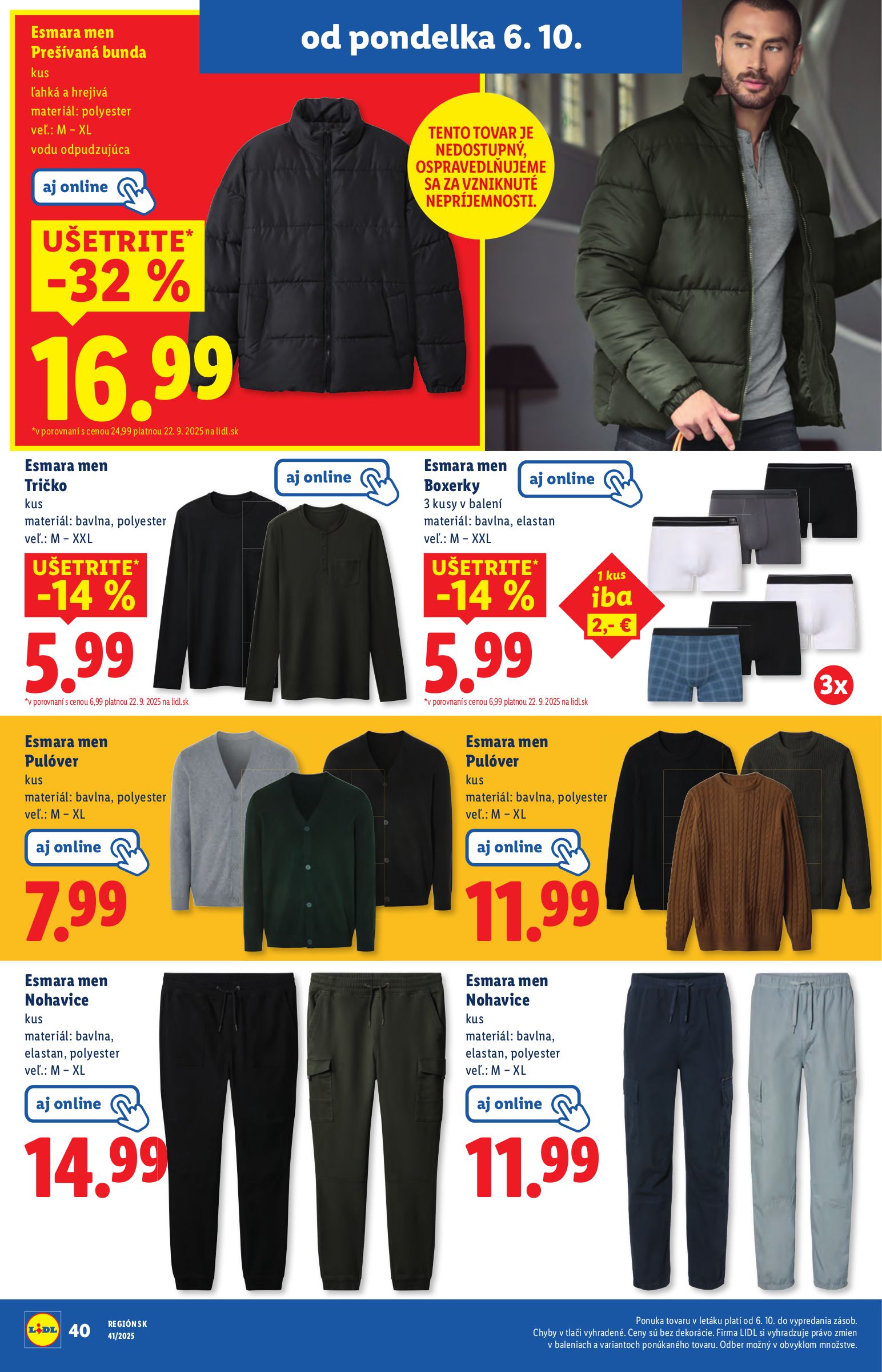 lidl - Leták Lidl platný od 06.10. do 12.10. - page: 62