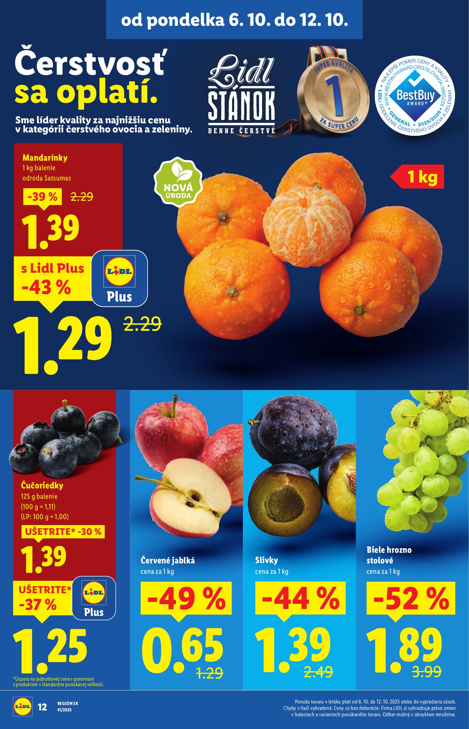 lidl - Leták Lidl platný od 06.10. do 12.10. - page: 16
