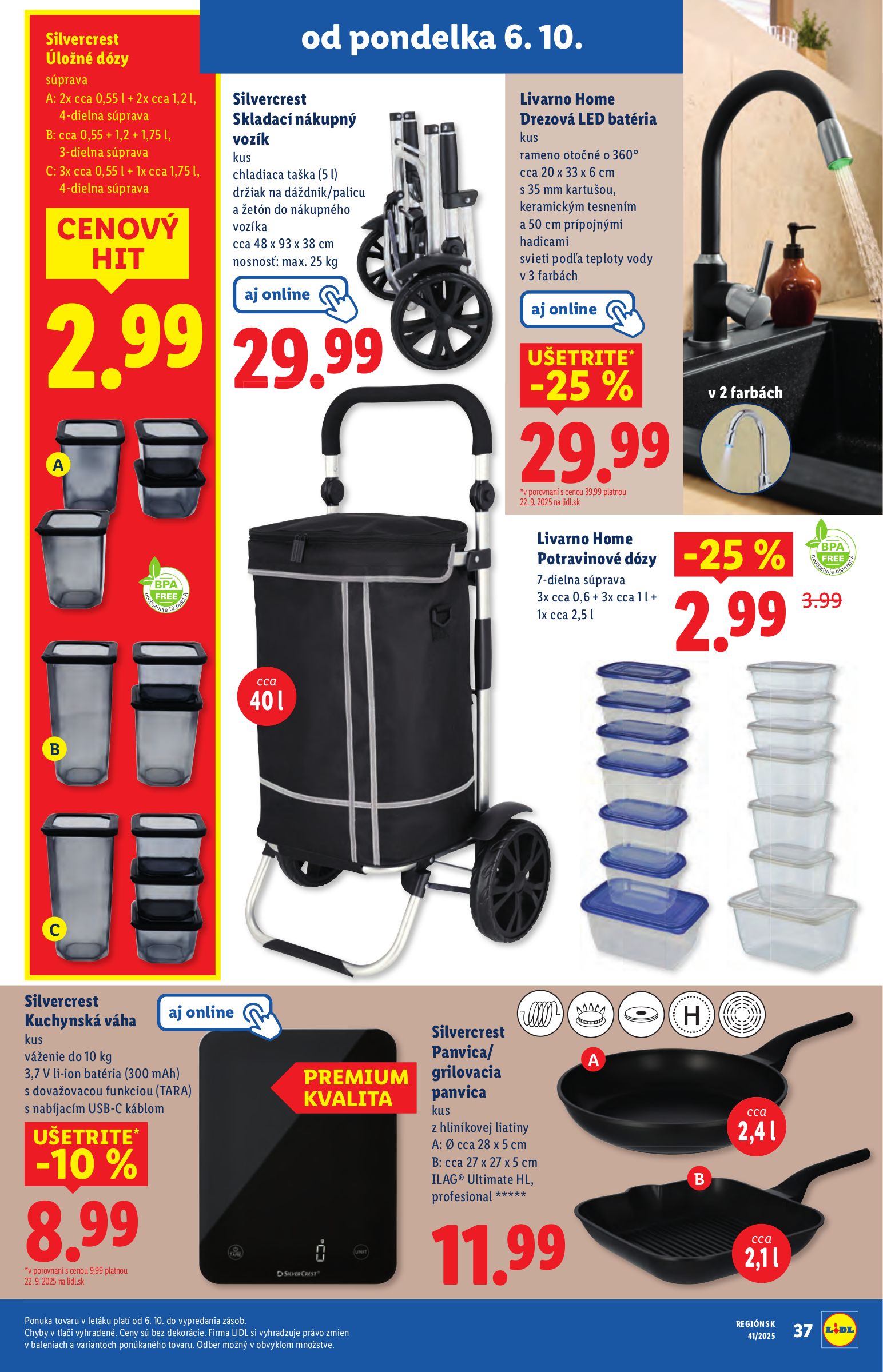lidl - Leták Lidl platný od 06.10. do 12.10. - page: 59