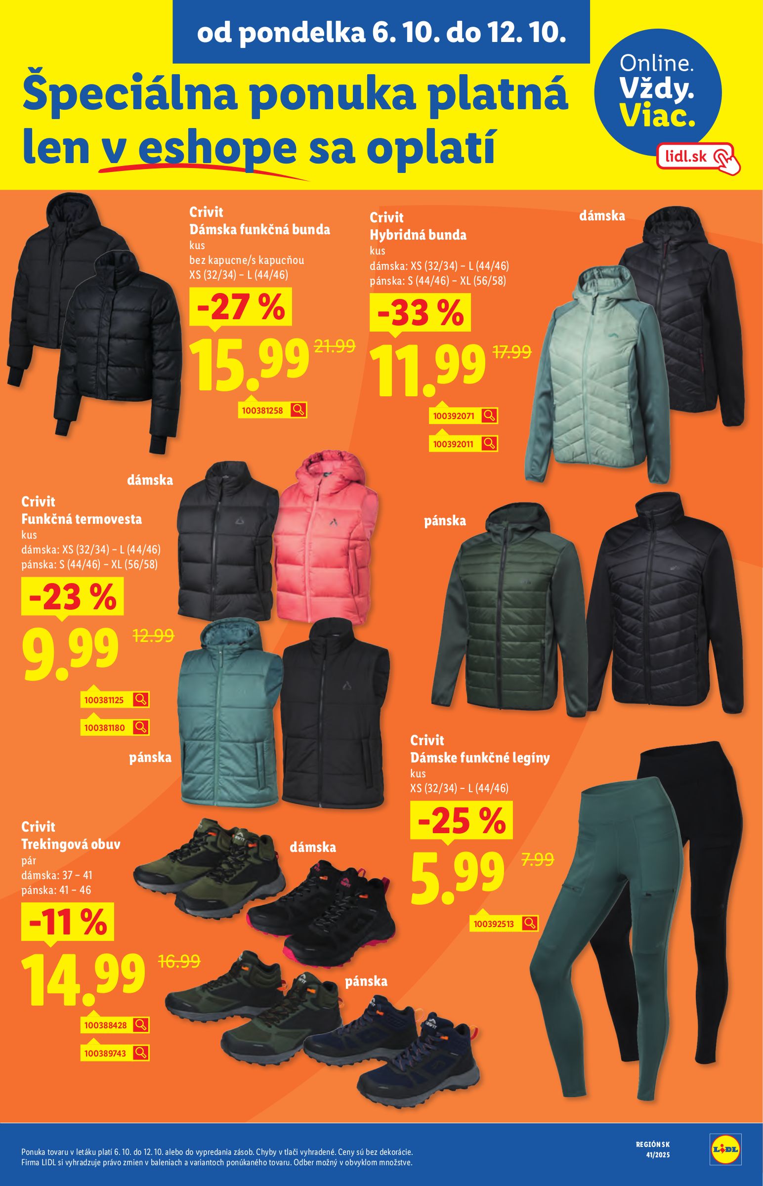 lidl - Leták Lidl platný od 06.10. do 12.10. - page: 65