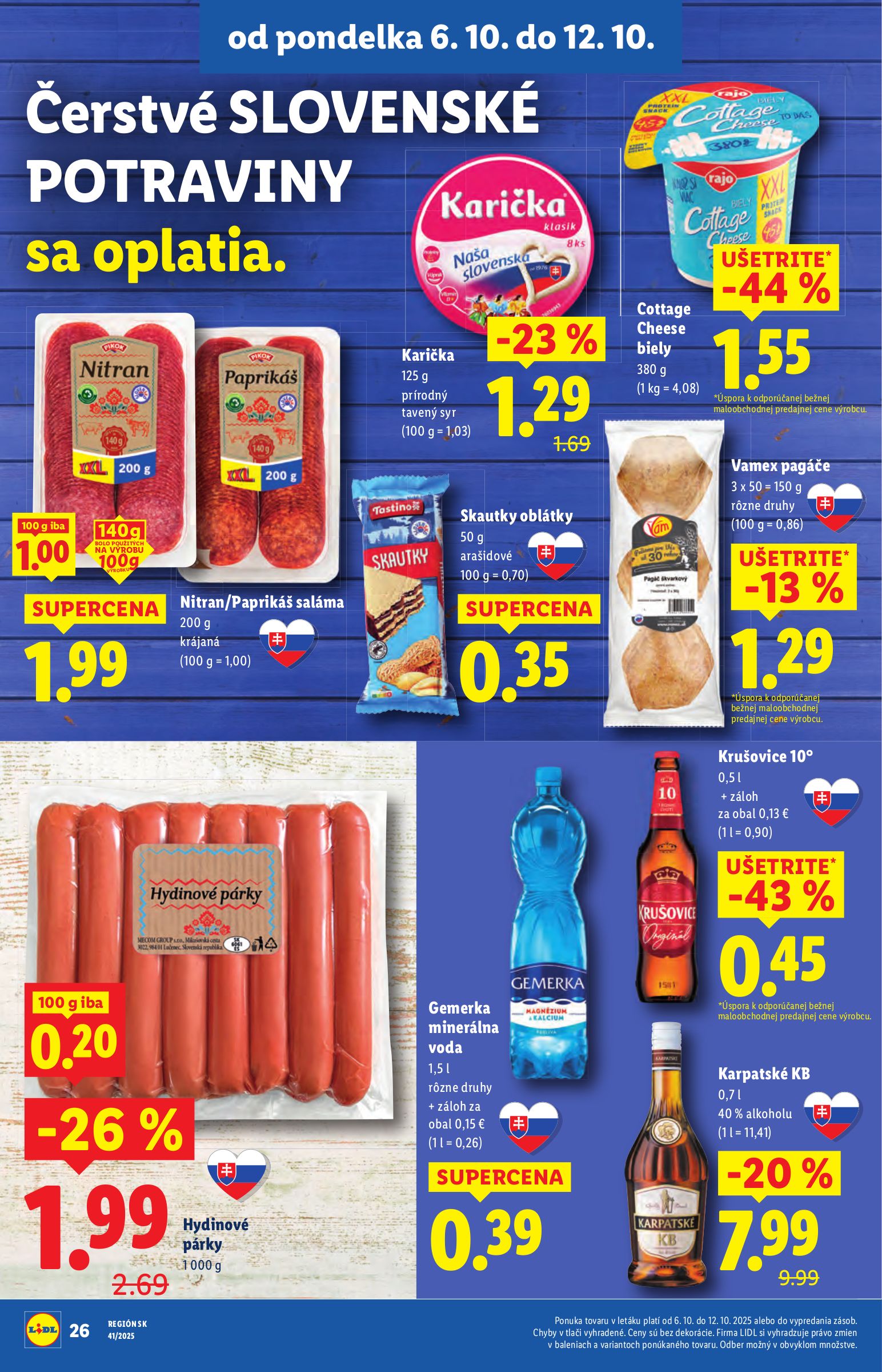 lidl - Leták Lidl platný od 06.10. do 12.10. - page: 34