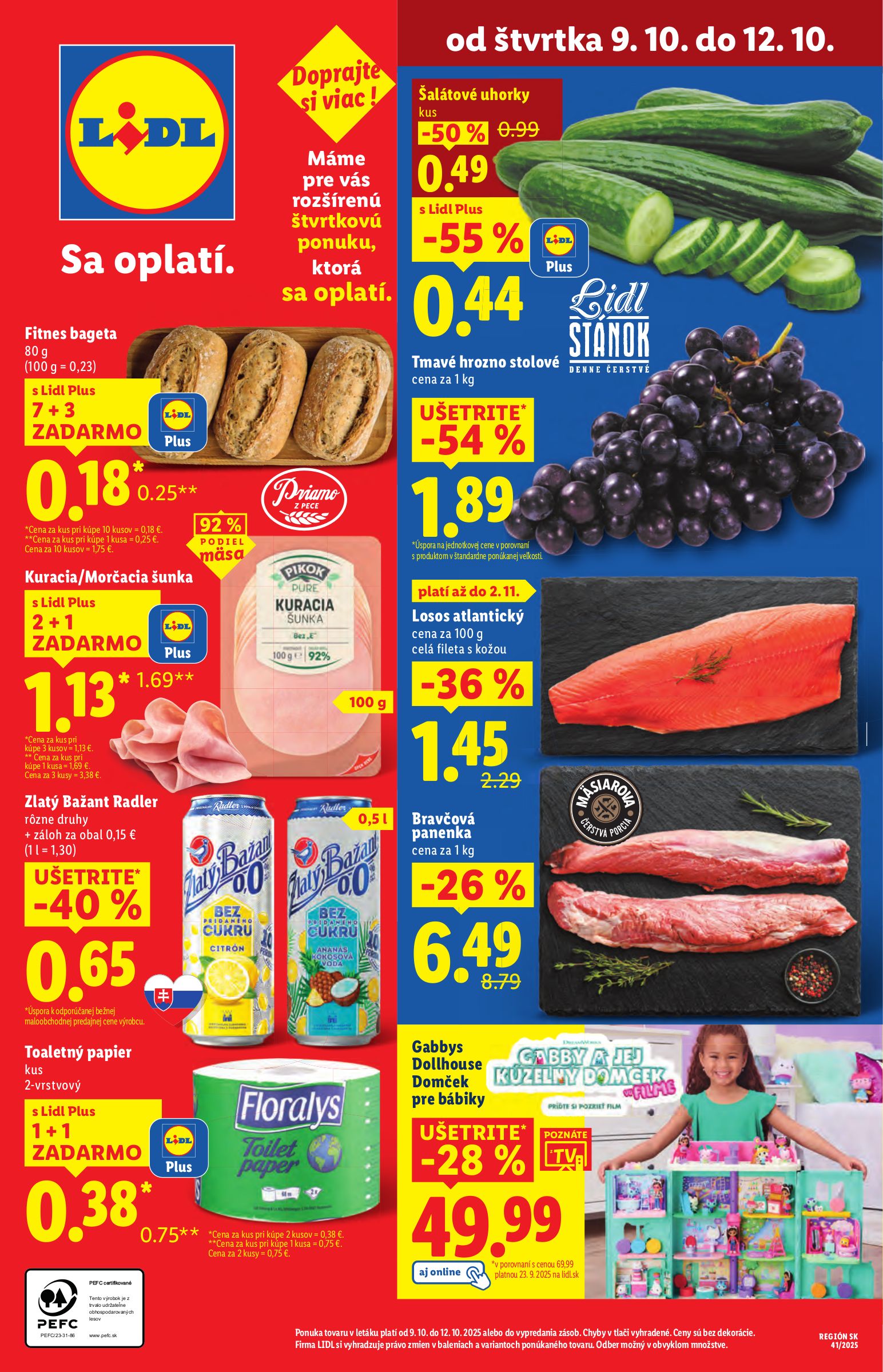 lidl - Leták Lidl platný od 06.10. do 12.10. - page: 69