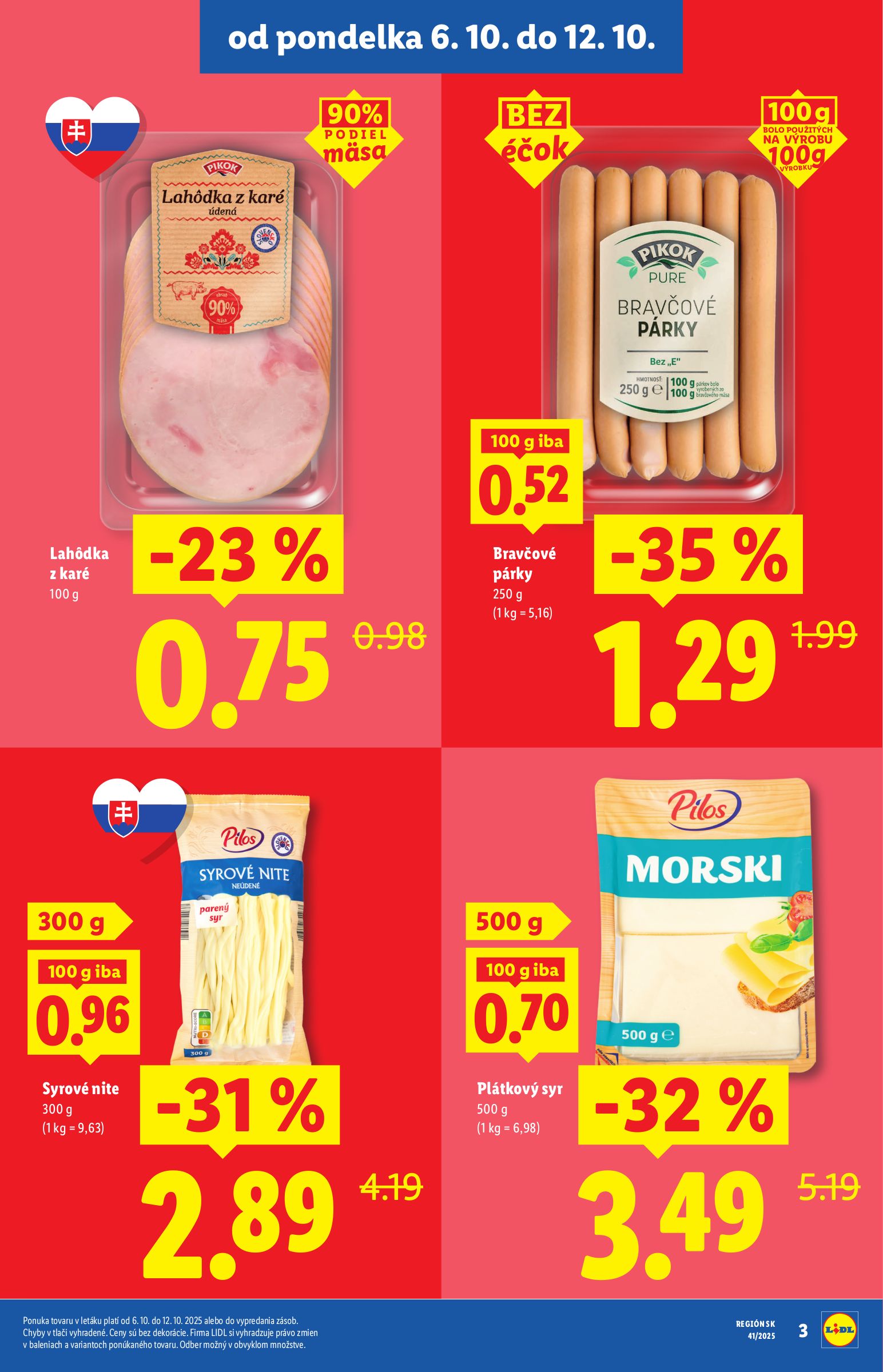 lidl - Leták Lidl - Extra akcie pre vybrané predajne platný od 06.10. do 12.10. - page: 5
