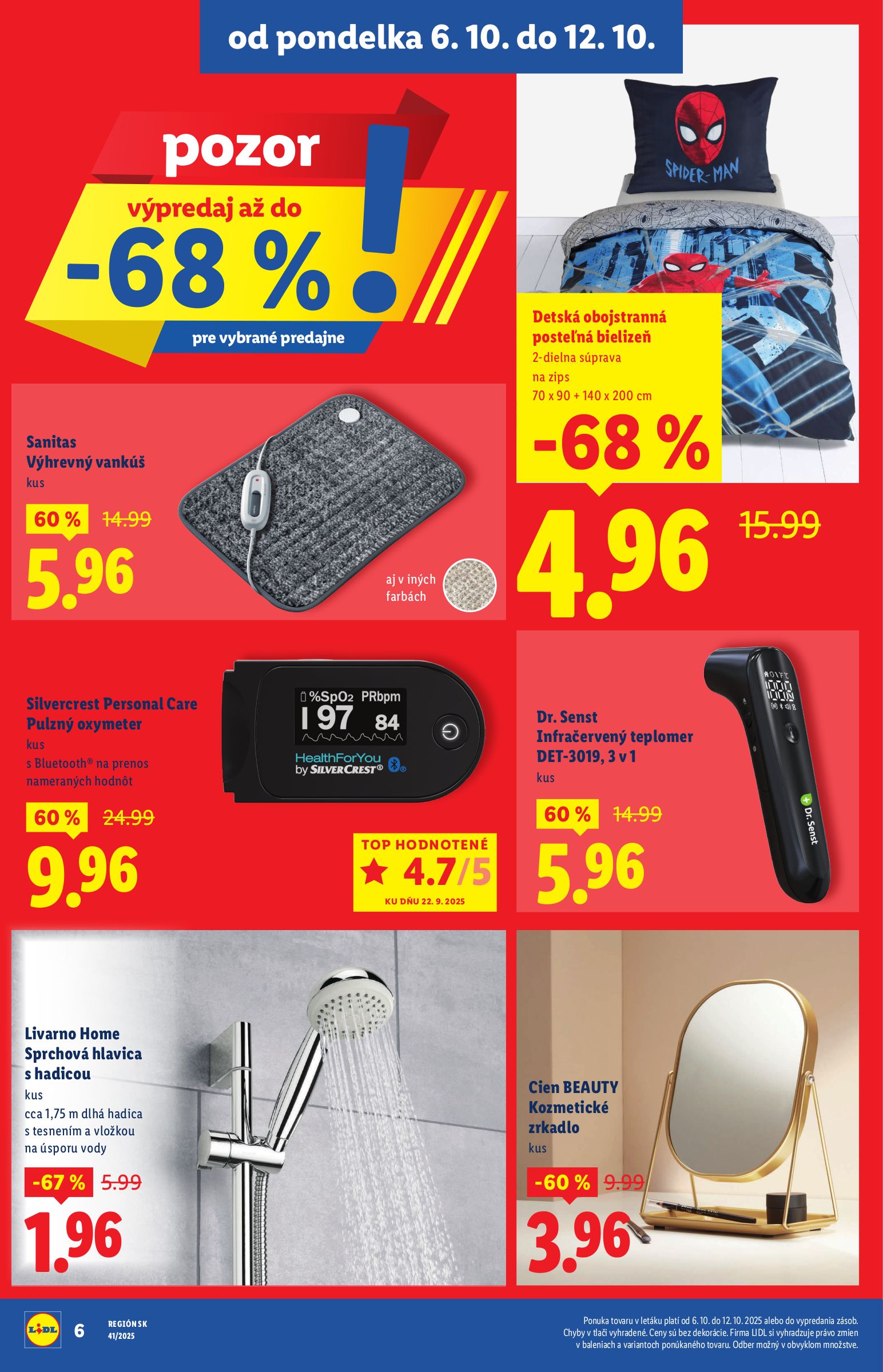lidl - Leták Lidl - Extra akcie pre vybrané predajne platný od 06.10. do 12.10. - page: 8