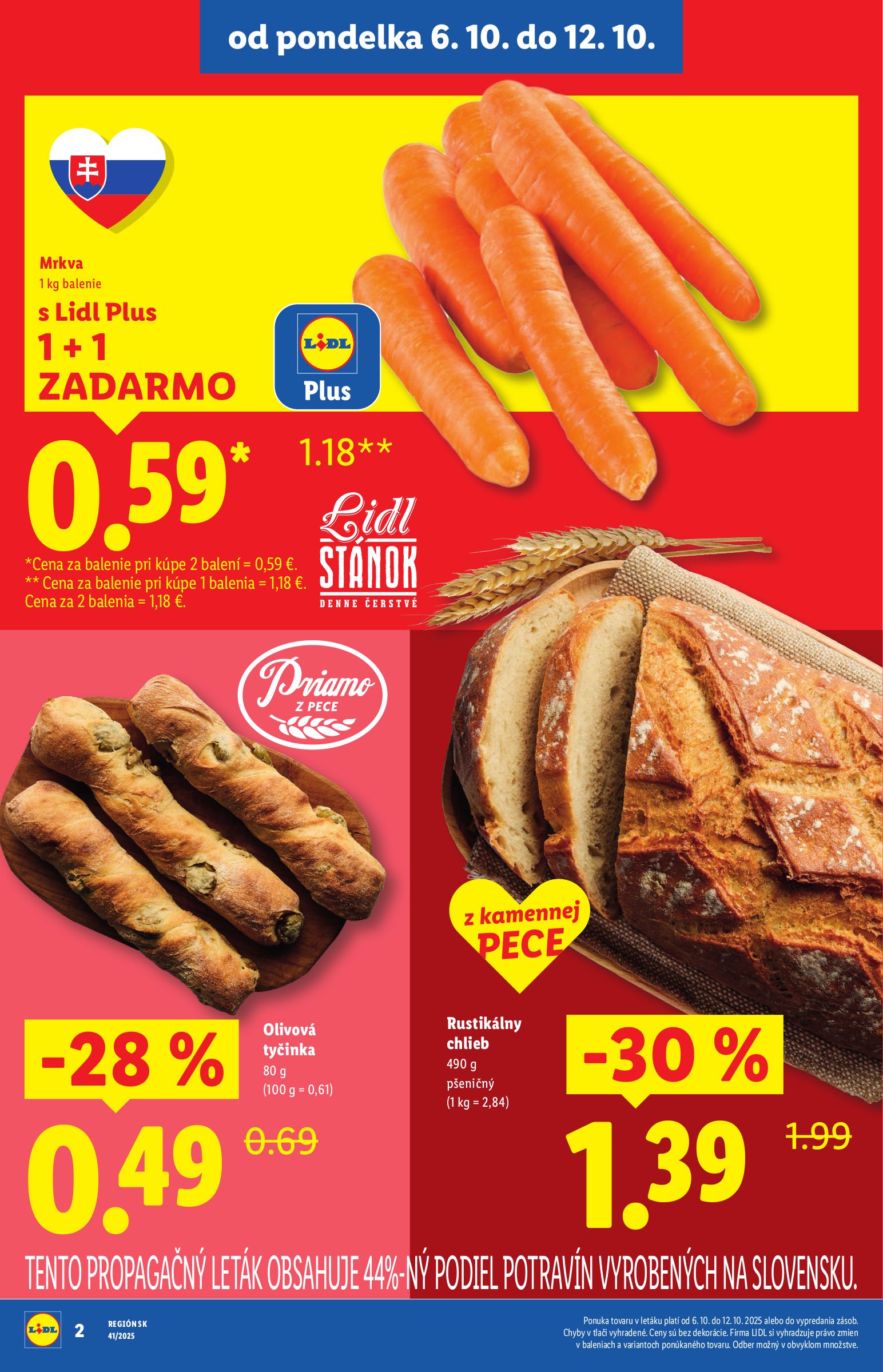 lidl - Leták Lidl - Extra akcie pre vybrané predajne platný od 06.10. do 12.10. - page: 4