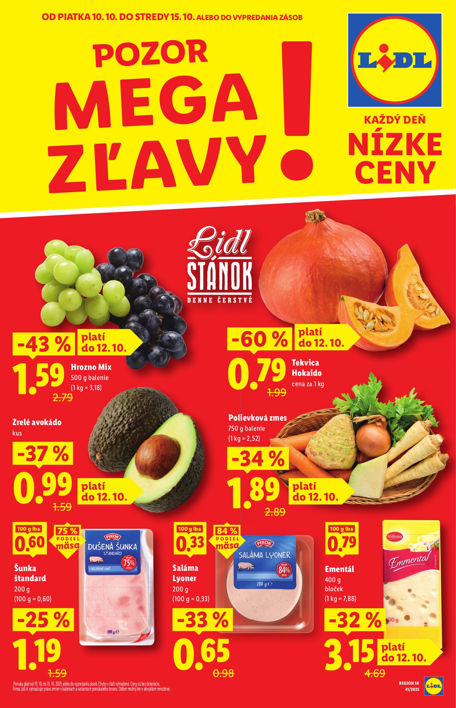 lidl - Leták Lidl - Extra akcie pre vybrané predajne platný od 13.10. do 19.10. - page: 2