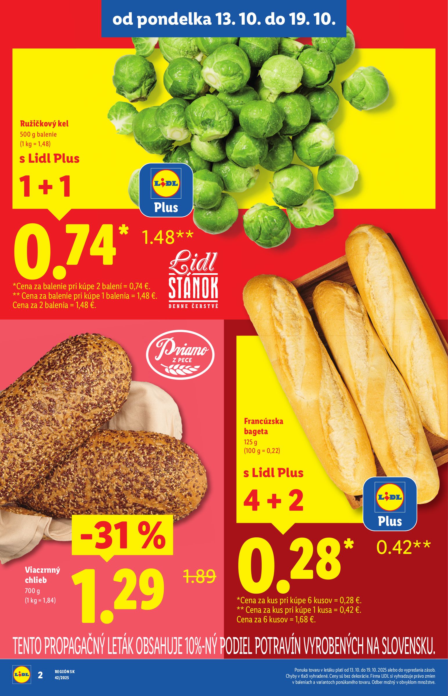 lidl - Leták Lidl - Extra akcie pre vybrané predajne platný od 13.10. do 19.10. - page: 4