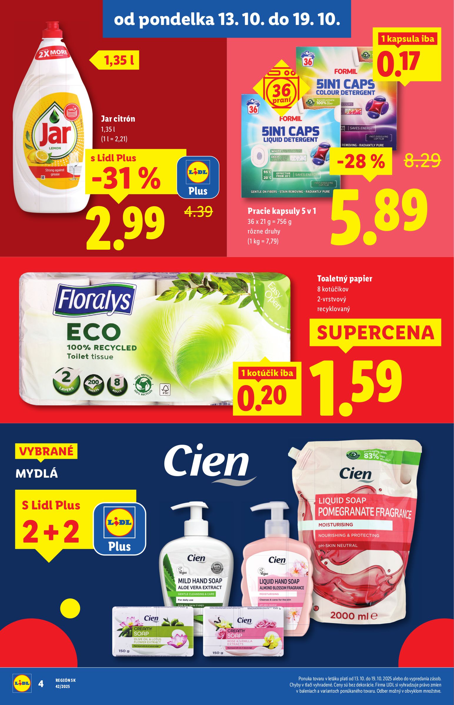 lidl - Leták Lidl - Extra akcie pre vybrané predajne platný od 13.10. do 19.10. - page: 6