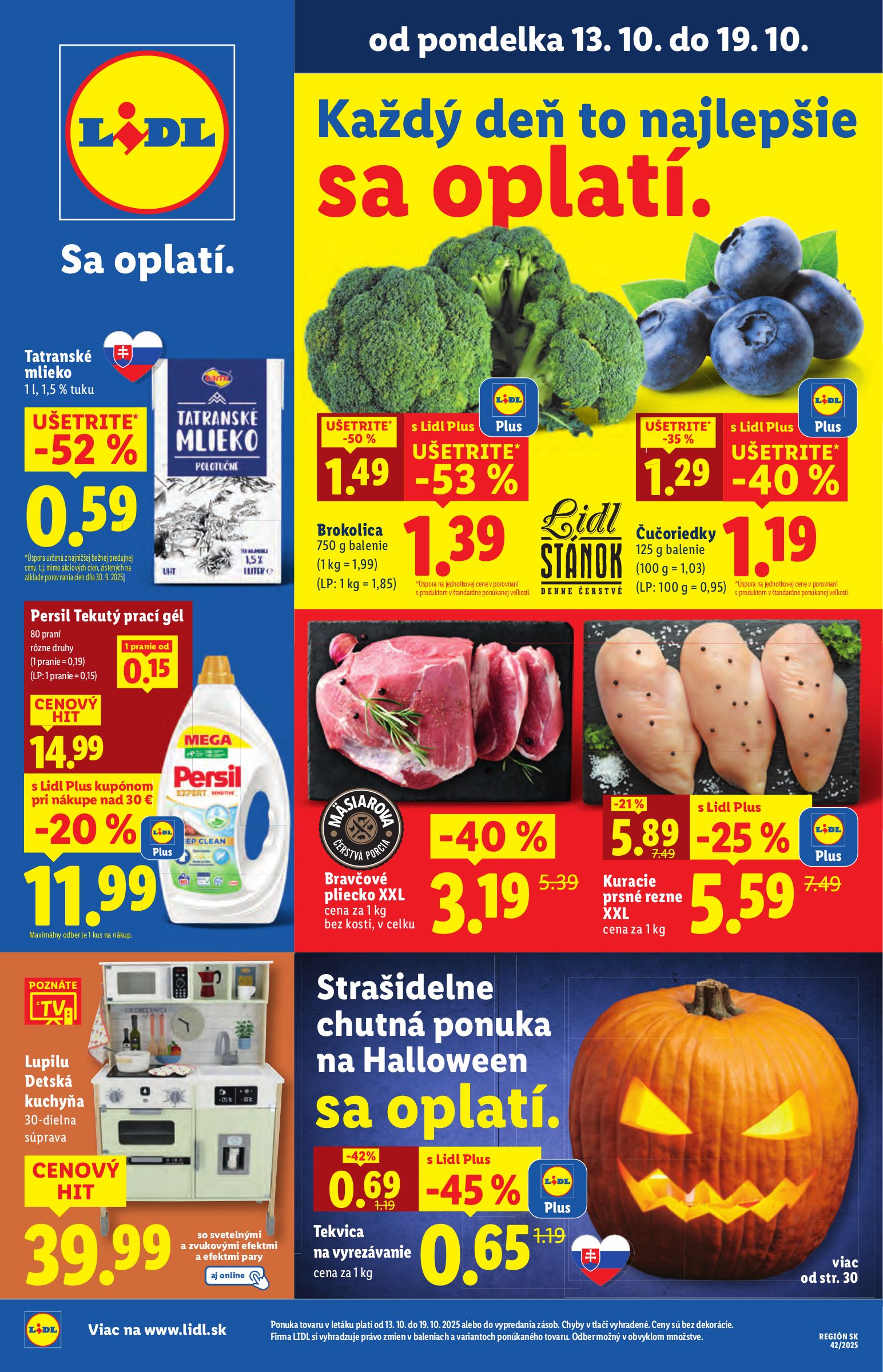 lidl - Leták Lidl platný od 13.10. do 19.10.