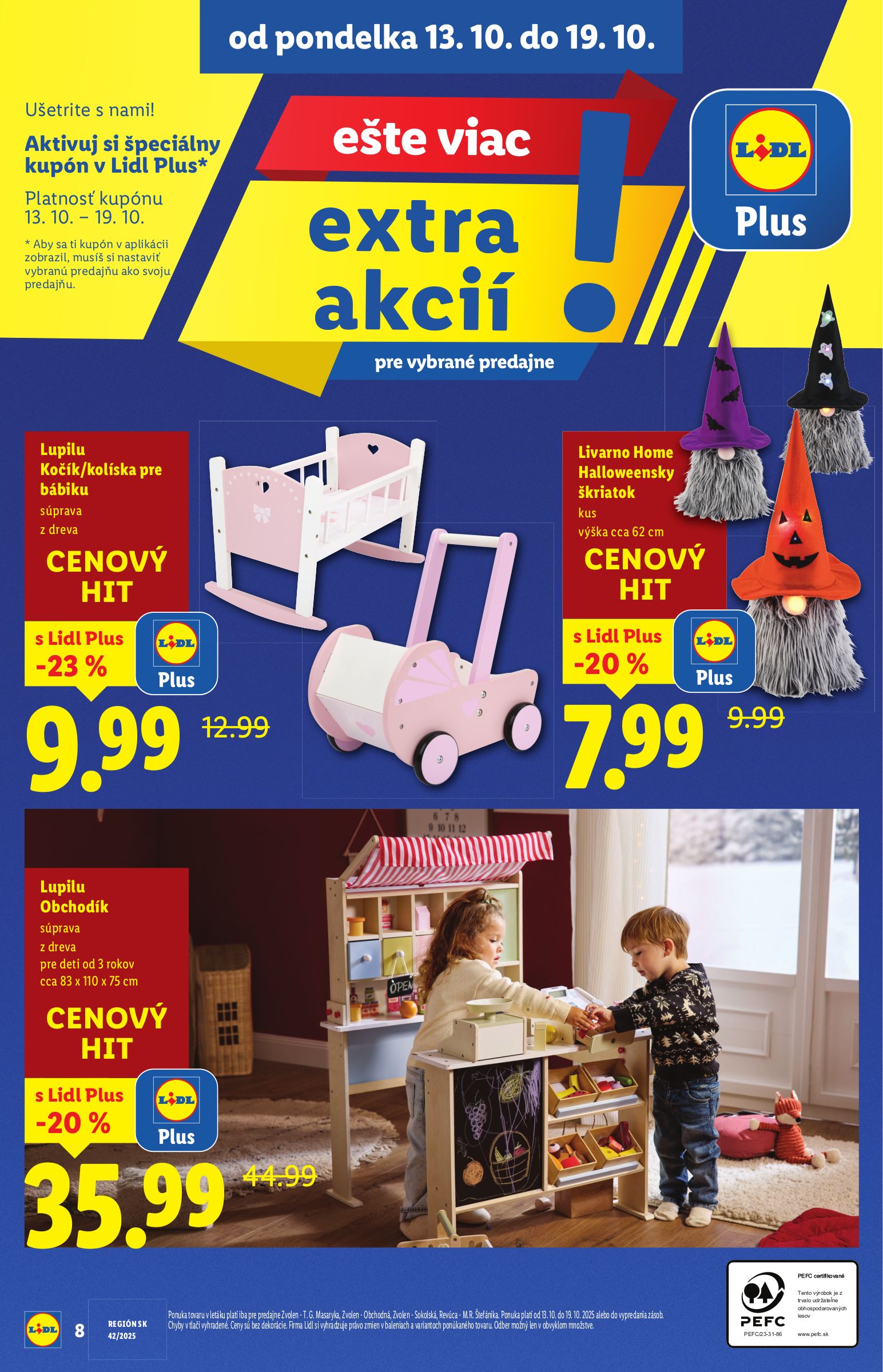 lidl - Leták Lidl - Špeciálne akcie - vybrané predajne platný od 13.10. do 19.10. - page: 10