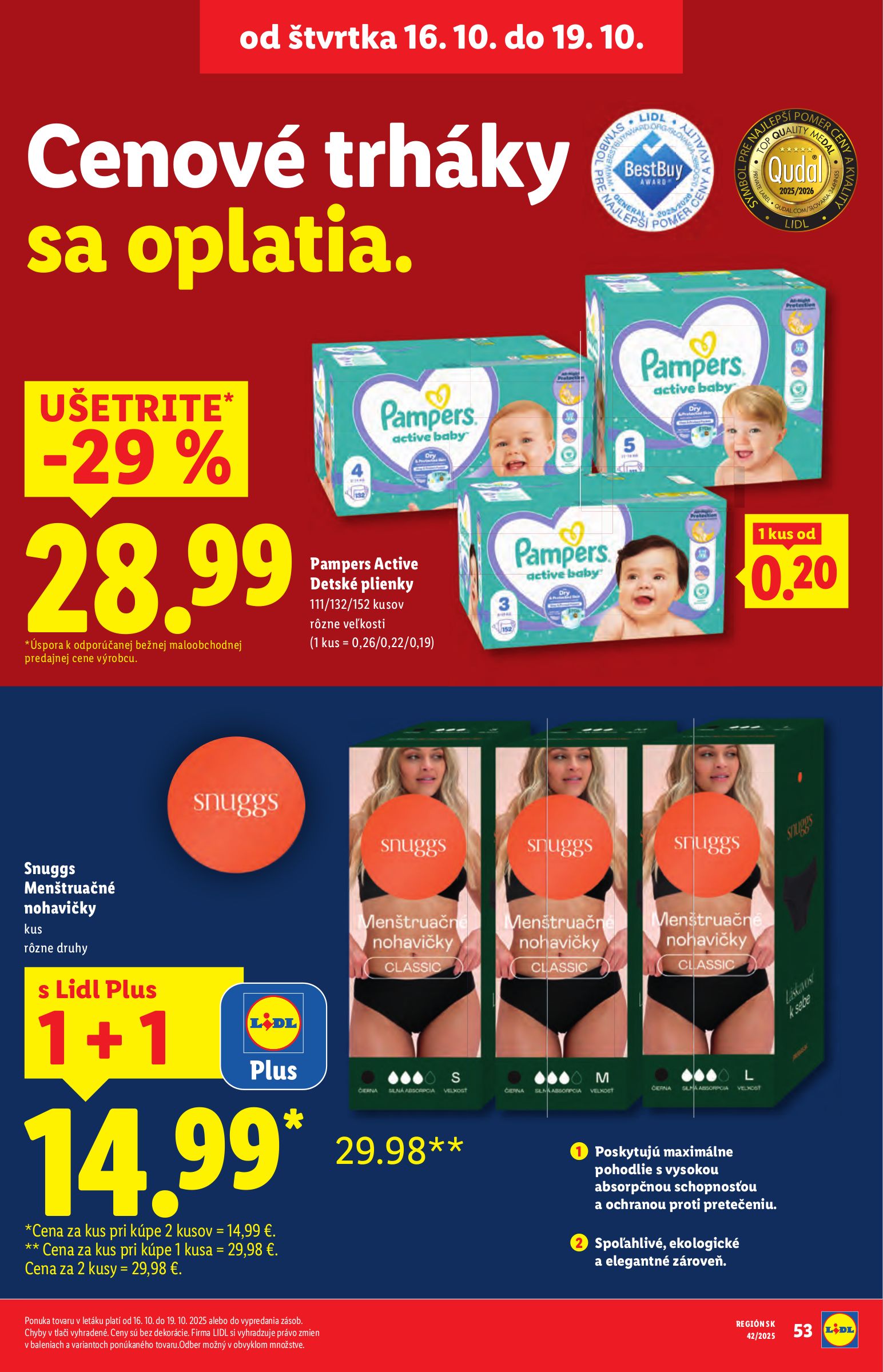 lidl - Leták Lidl platný od 16.10. do 19.10. - page: 6 lidl - Leták Lidl platný od 16.10. do 19.10. - page: 6