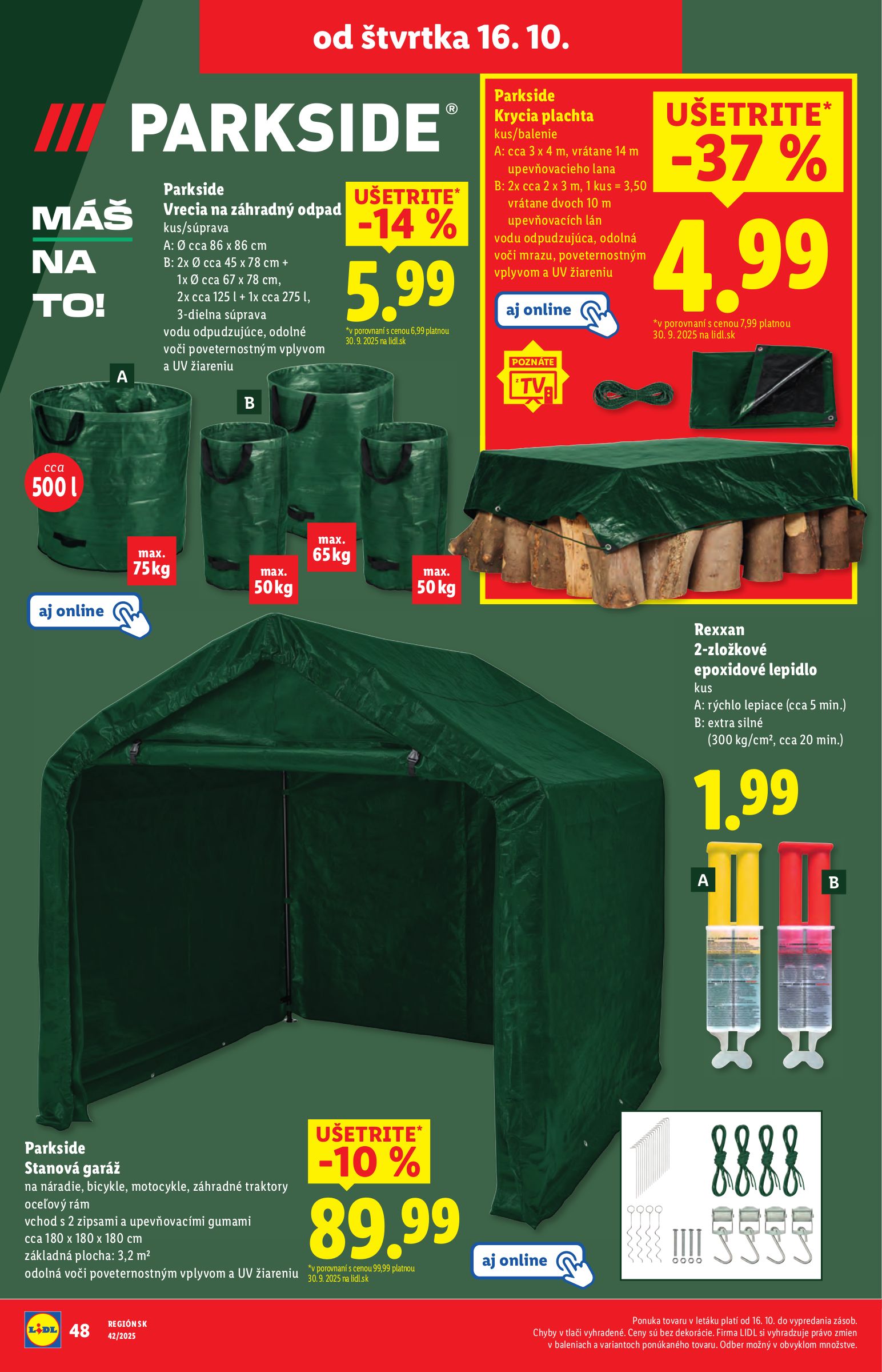 lidl - Leták Lidl platný od 16.10. do 19.10. - page: 36 lidl - Leták Lidl platný od 16.10. do 19.10. - page: 36