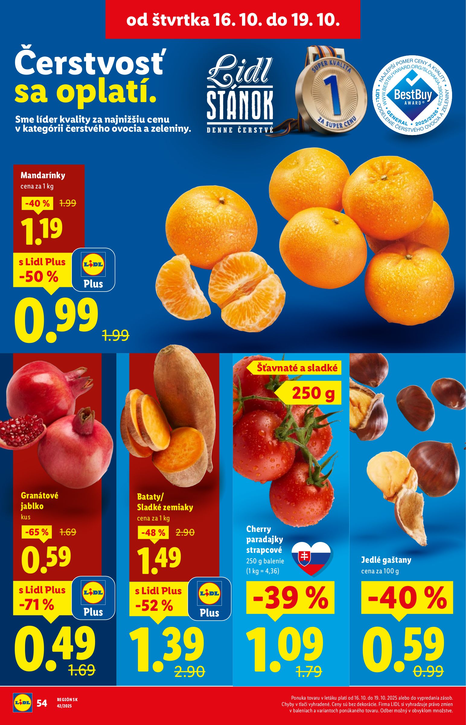 lidl - Leták Lidl platný od 16.10. do 19.10. - page: 14 lidl - Leták Lidl platný od 16.10. do 19.10. - page: 14