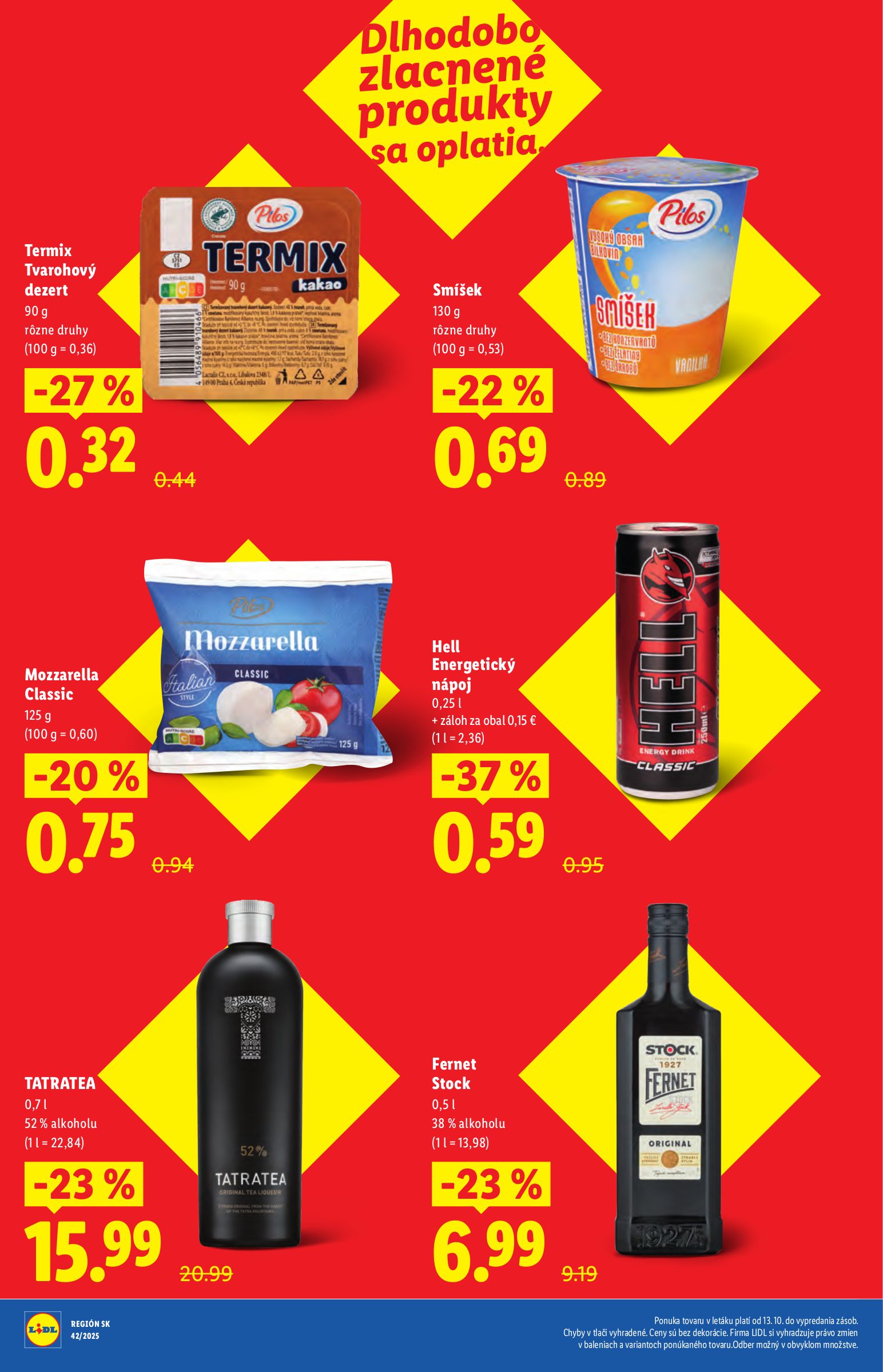 lidl - Leták Lidl platný od 16.10. do 19.10. - page: 4 lidl - Leták Lidl platný od 16.10. do 19.10. - page: 4