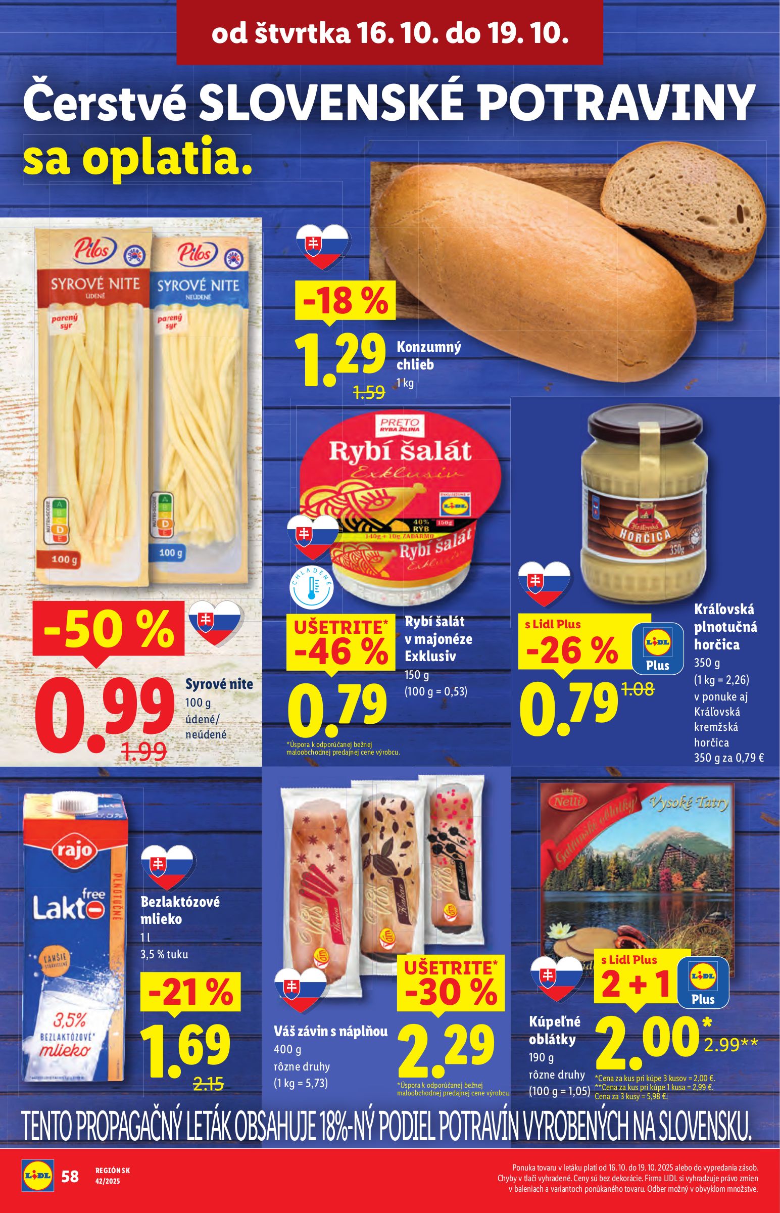 lidl - Leták Lidl platný od 16.10. do 19.10. - page: 20 lidl - Leták Lidl platný od 16.10. do 19.10. - page: 20