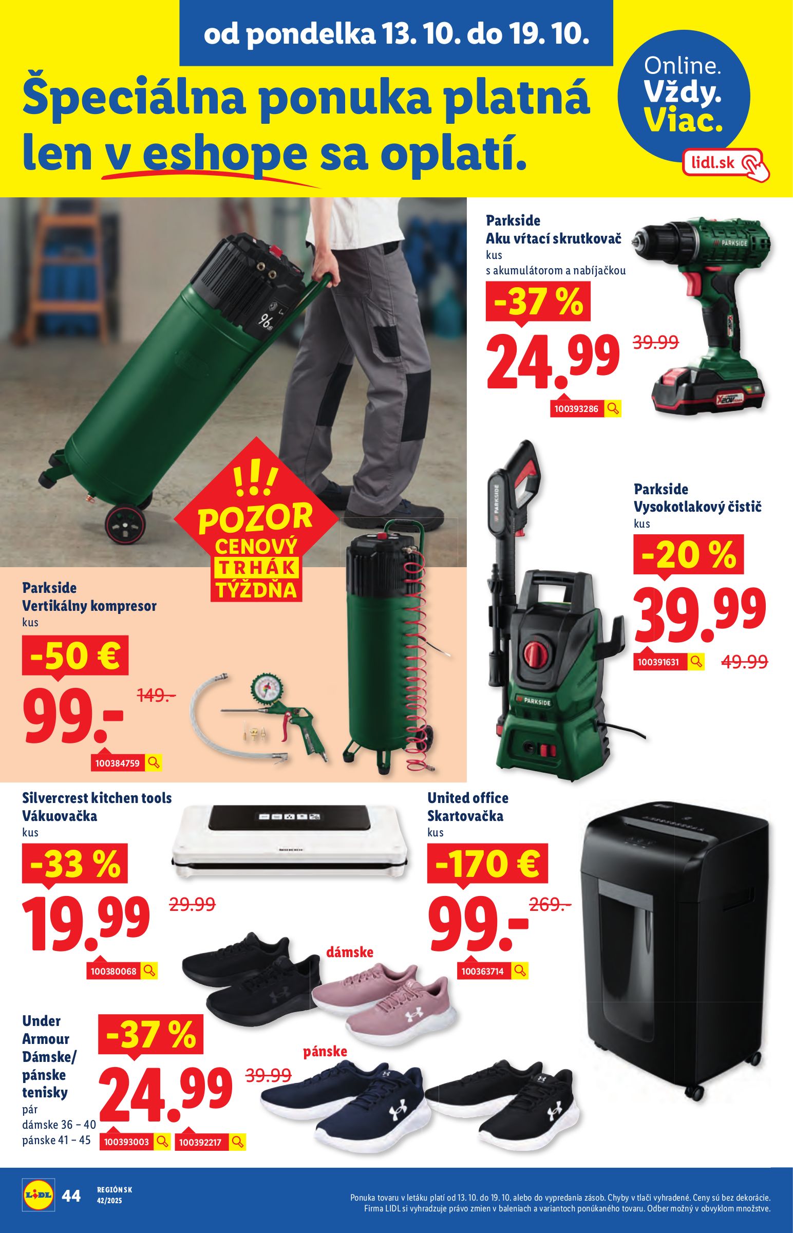 lidl - Leták Lidl platný od 16.10. do 19.10. - page: 106 lidl - Leták Lidl platný od 16.10. do 19.10. - page: 106