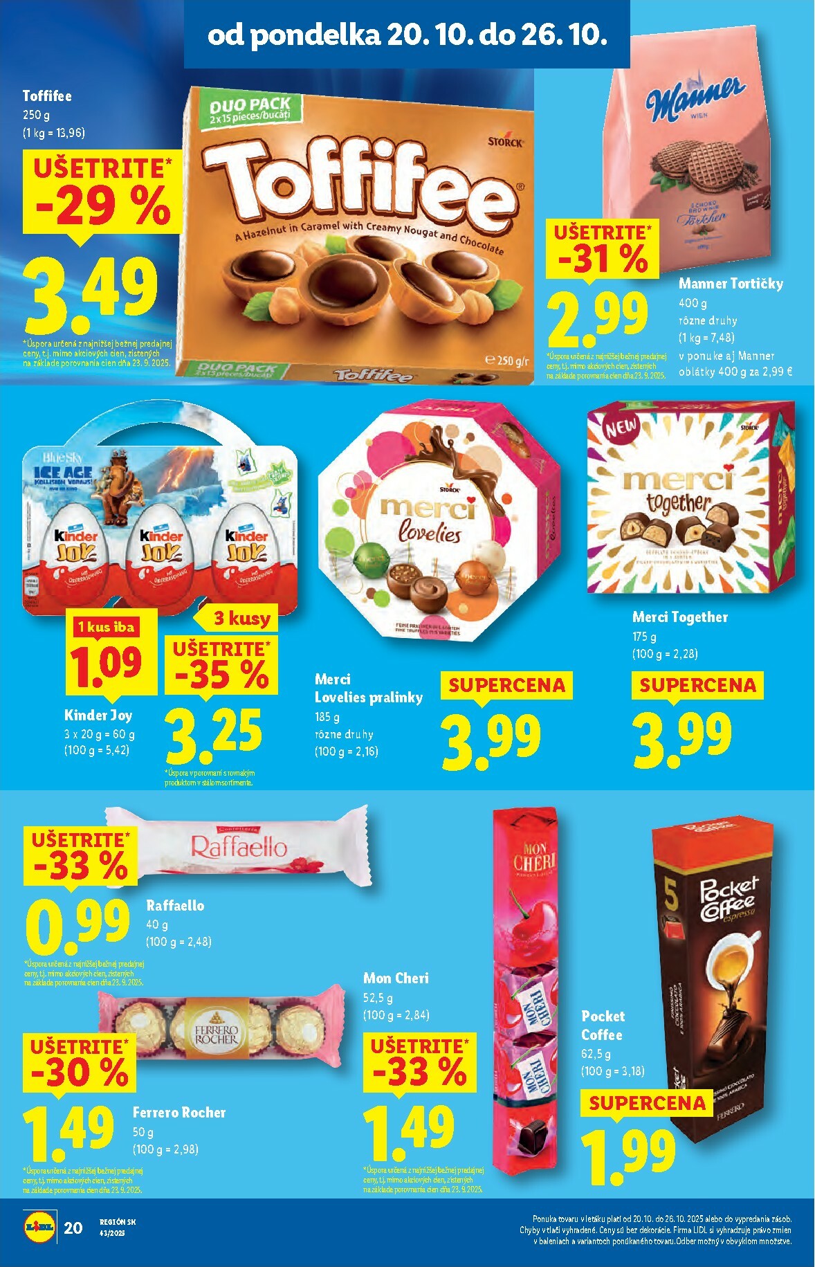 lidl - Leták Lidl platný od 20.10. do 26.10. - page: 28 lidl - Leták Lidl platný od 20.10. do 26.10. - page: 28