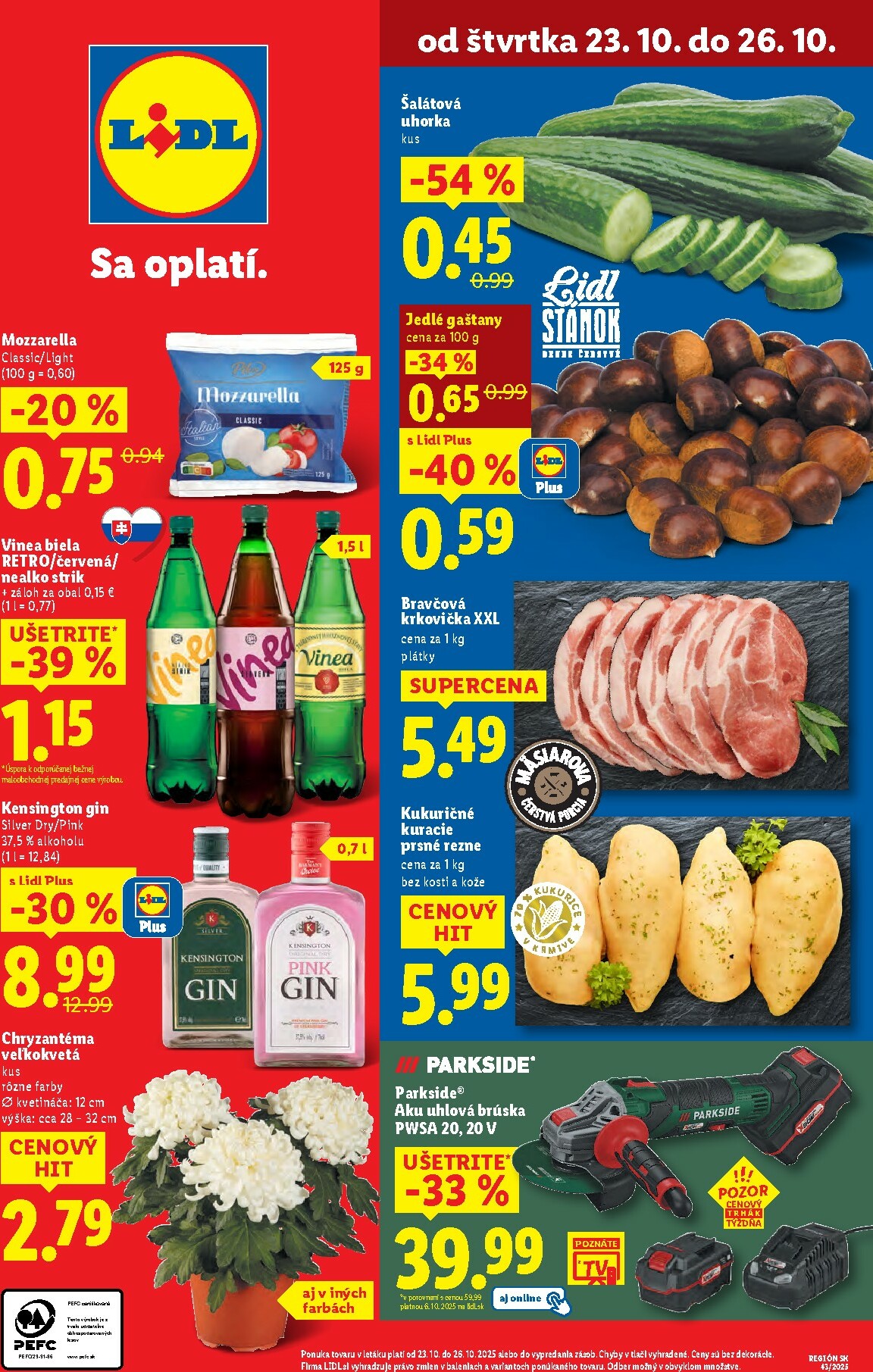 lidl - Leták Lidl platný od 20.10. do 26.10. - page: 70 lidl - Leták Lidl platný od 20.10. do 26.10. - page: 70