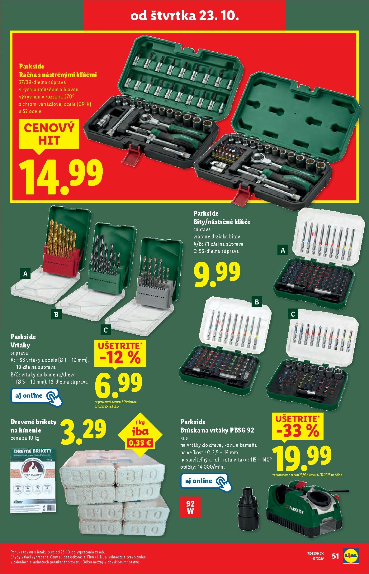 lidl - Leták Lidl platný od 20.10. do 26.10. - page: 89 lidl - Leták Lidl platný od 20.10. do 26.10. - page: 89