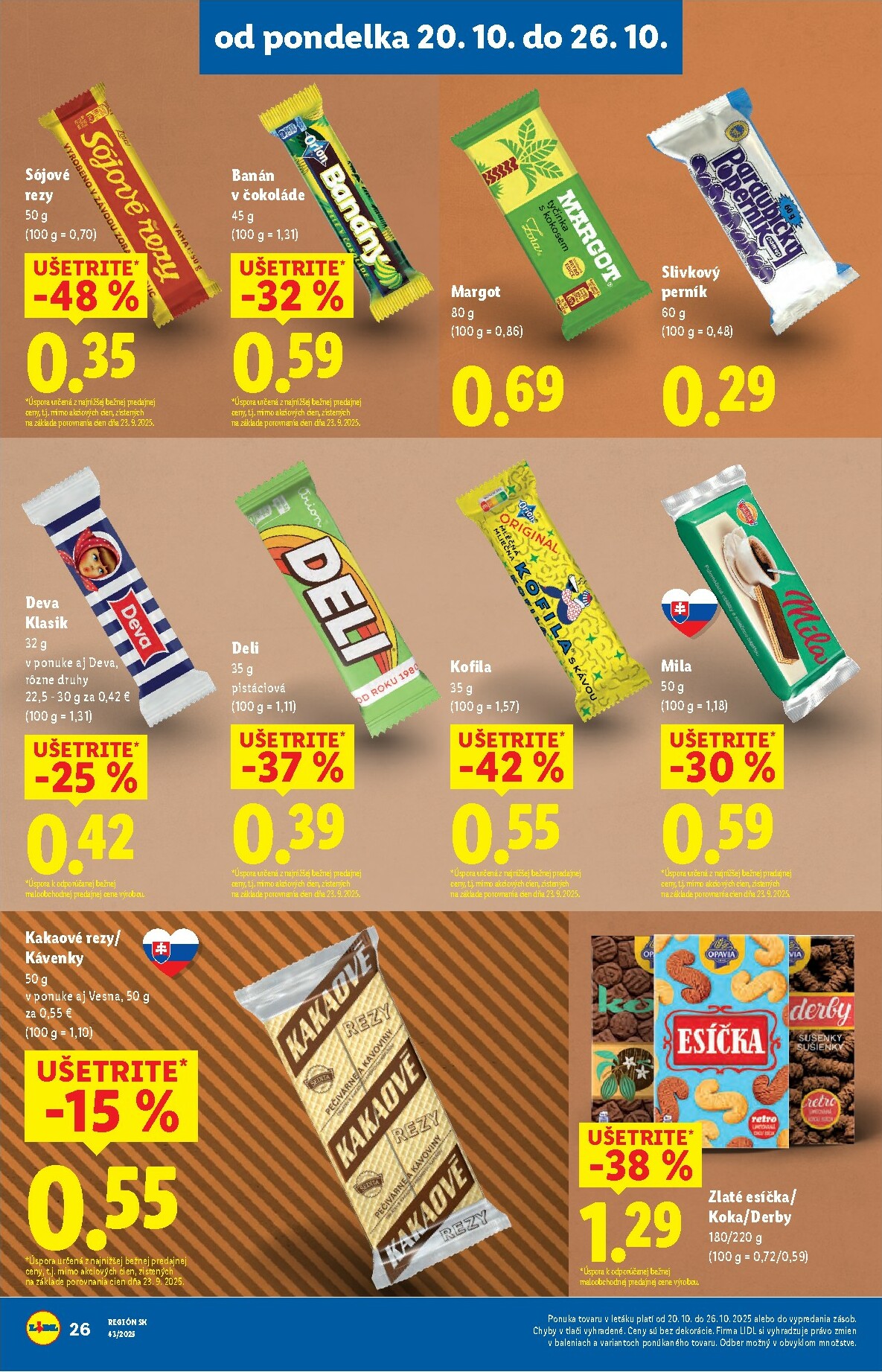 lidl - Leták Lidl platný od 20.10. do 26.10. - page: 38 lidl - Leták Lidl platný od 20.10. do 26.10. - page: 38