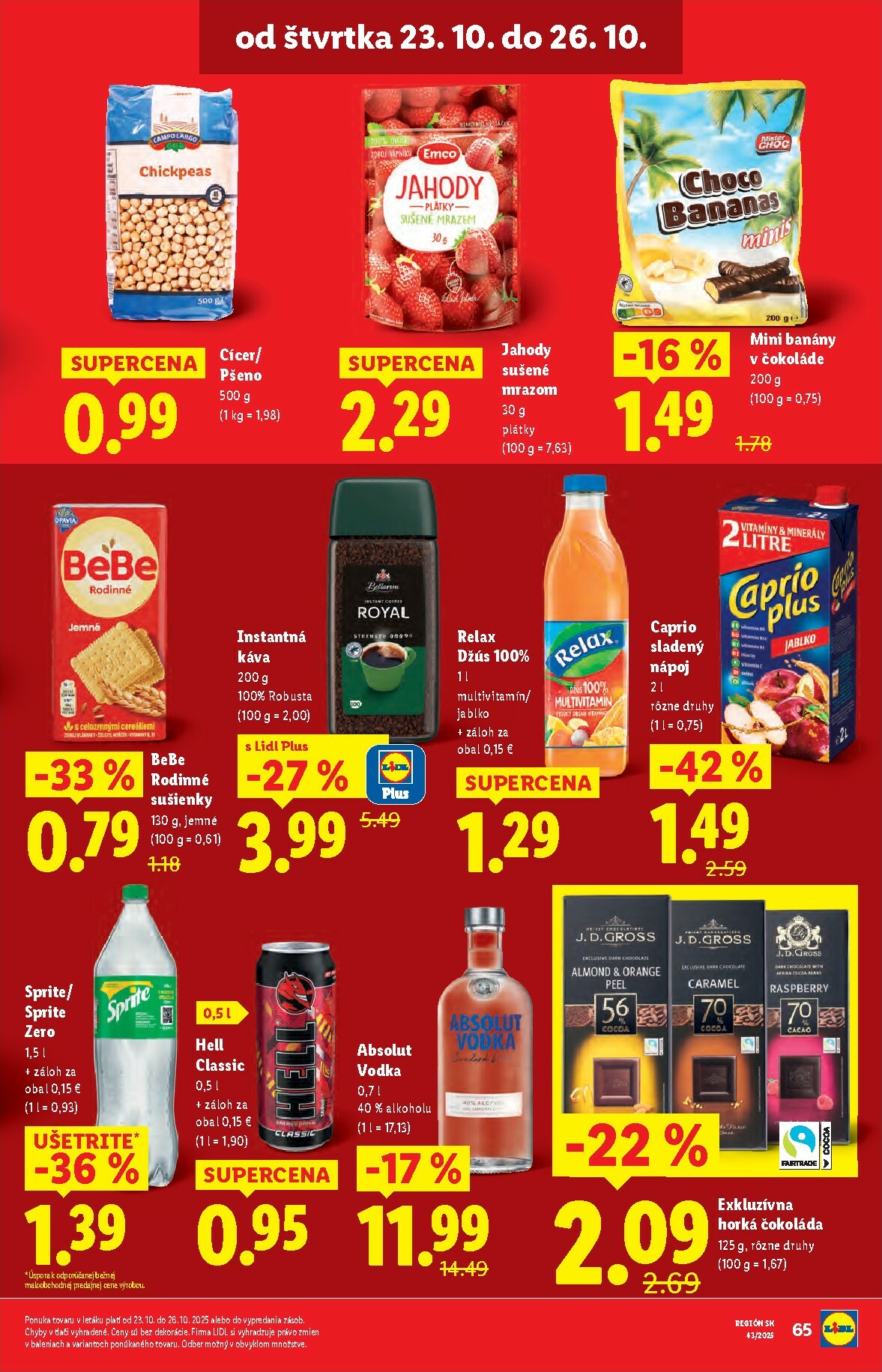 lidl - Leták Lidl platný od 20.10. do 26.10. - page: 81 lidl - Leták Lidl platný od 20.10. do 26.10. - page: 81