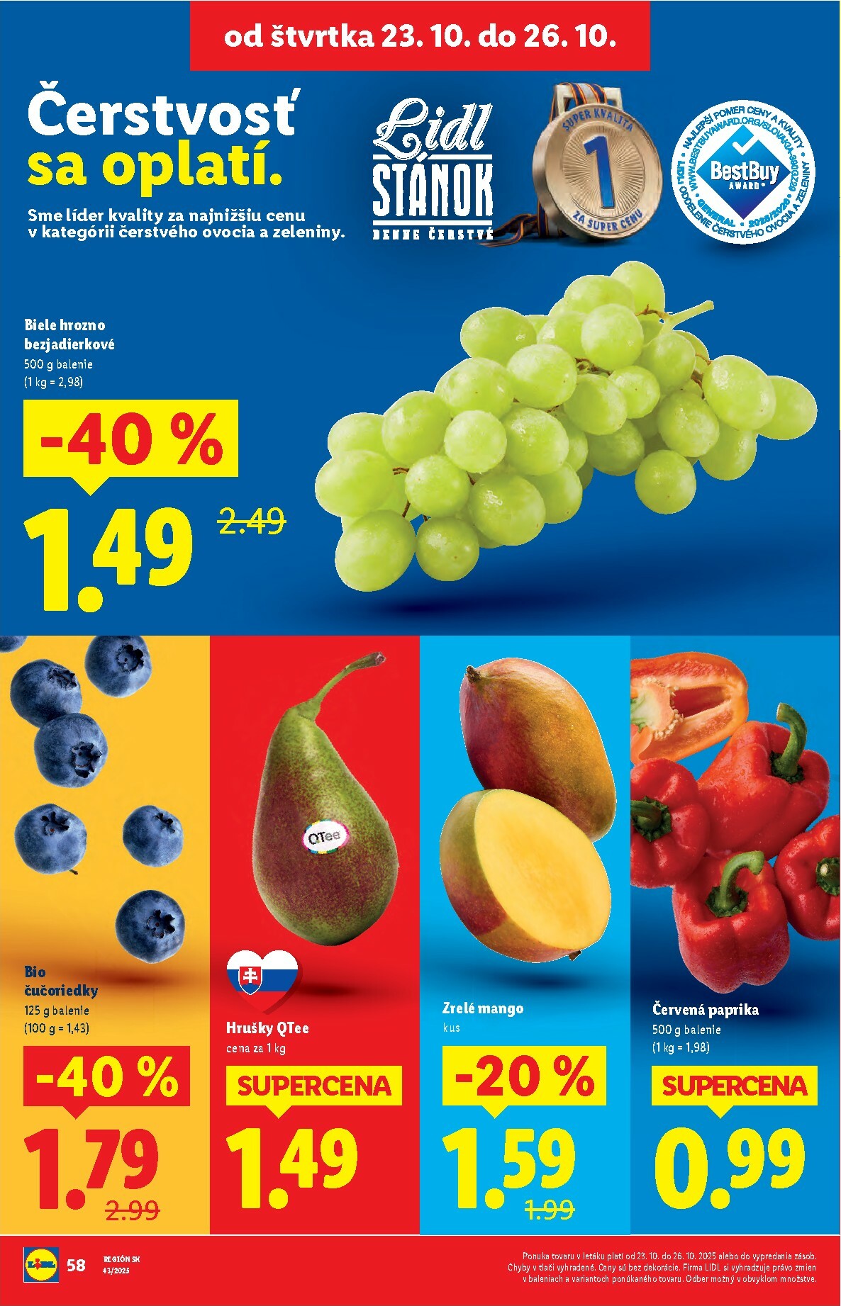 lidl - Leták Lidl platný od 20.10. do 26.10. - page: 74 lidl - Leták Lidl platný od 20.10. do 26.10. - page: 74