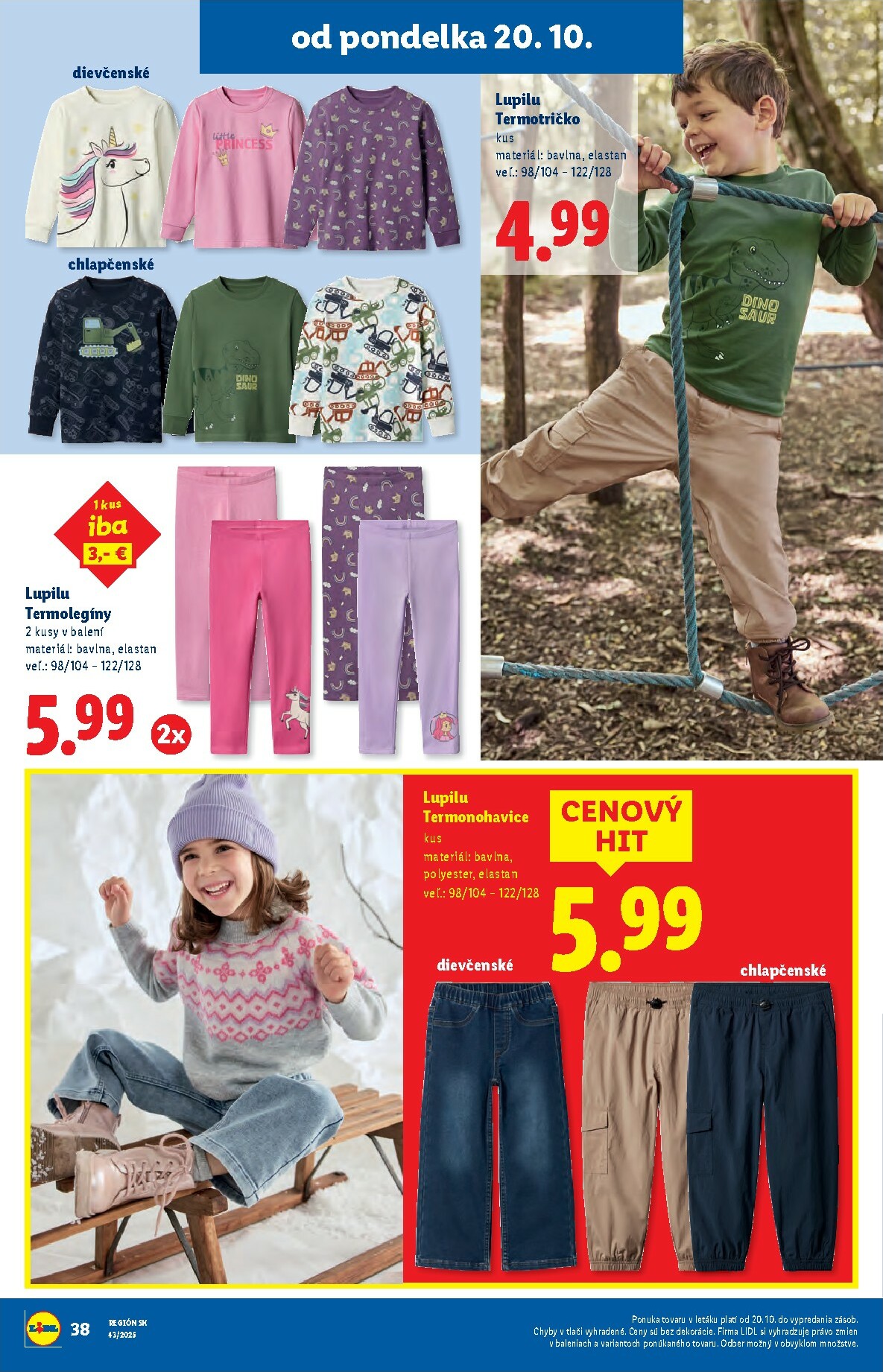 lidl - Leták Lidl platný od 20.10. do 26.10. - page: 54 lidl - Leták Lidl platný od 20.10. do 26.10. - page: 54