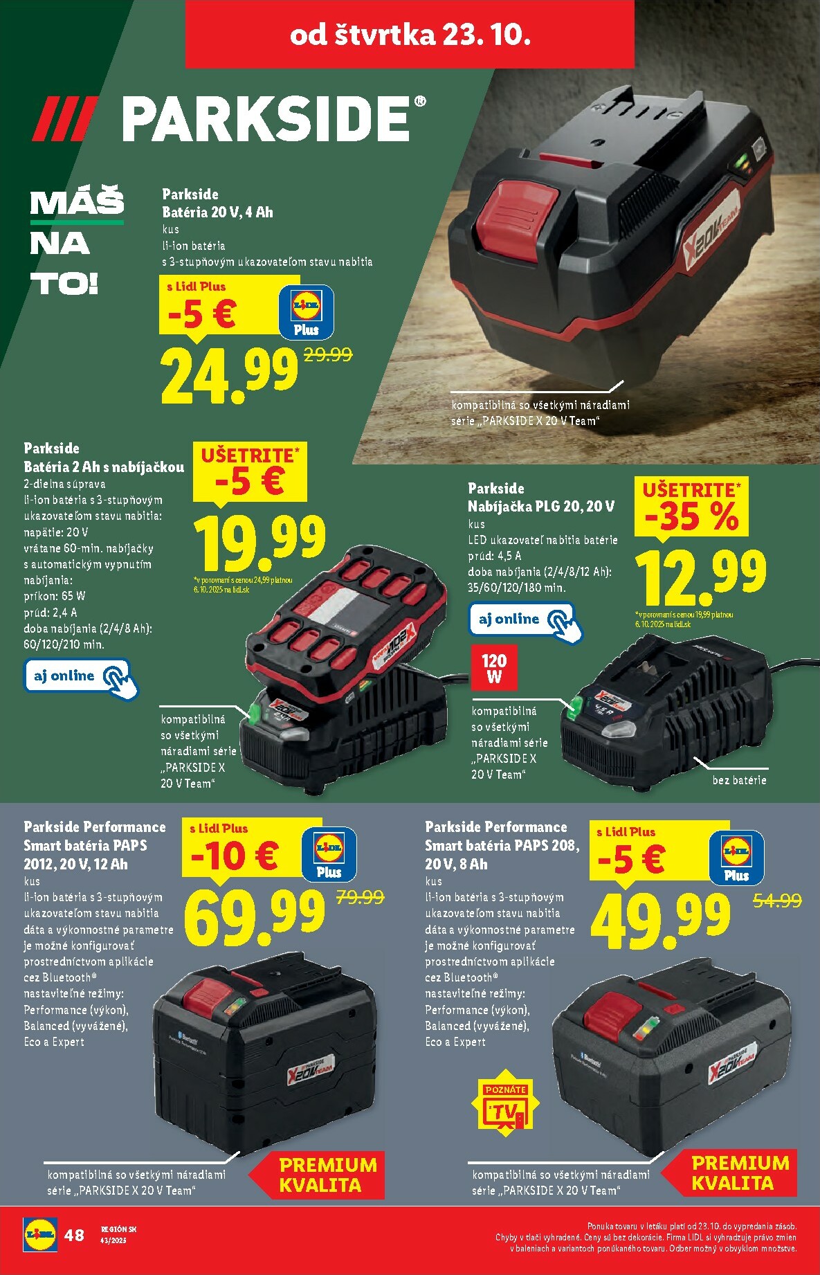 lidl - Leták Lidl platný od 20.10. do 26.10. - page: 86 lidl - Leták Lidl platný od 20.10. do 26.10. - page: 86