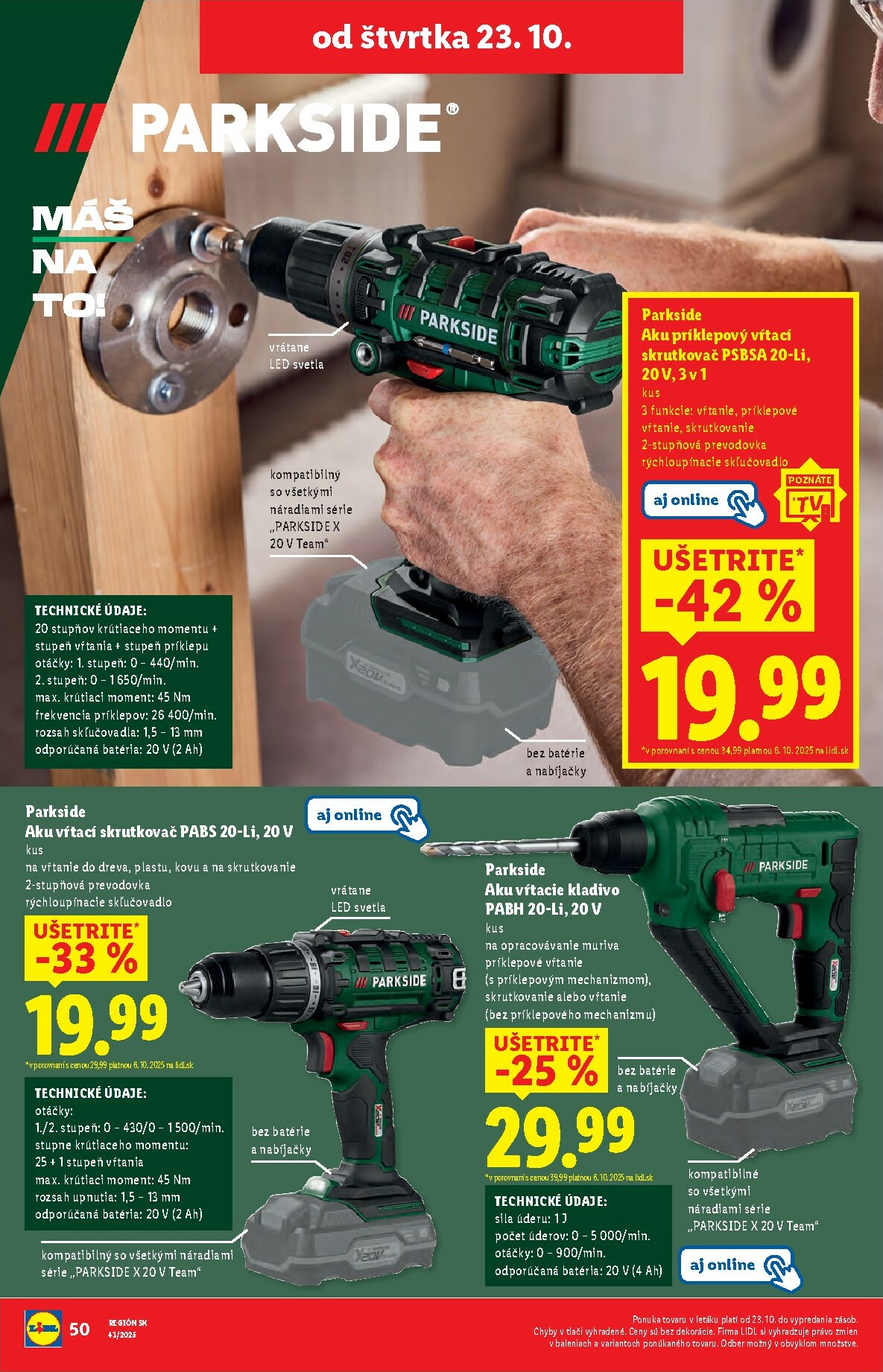 lidl - Leták Lidl platný od 20.10. do 26.10. - page: 88 lidl - Leták Lidl platný od 20.10. do 26.10. - page: 88