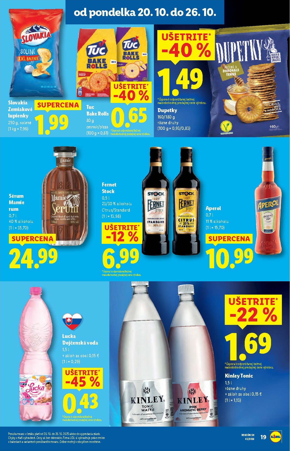 lidl - Leták Lidl platný od 20.10. do 26.10. - page: 27 lidl - Leták Lidl platný od 20.10. do 26.10. - page: 27