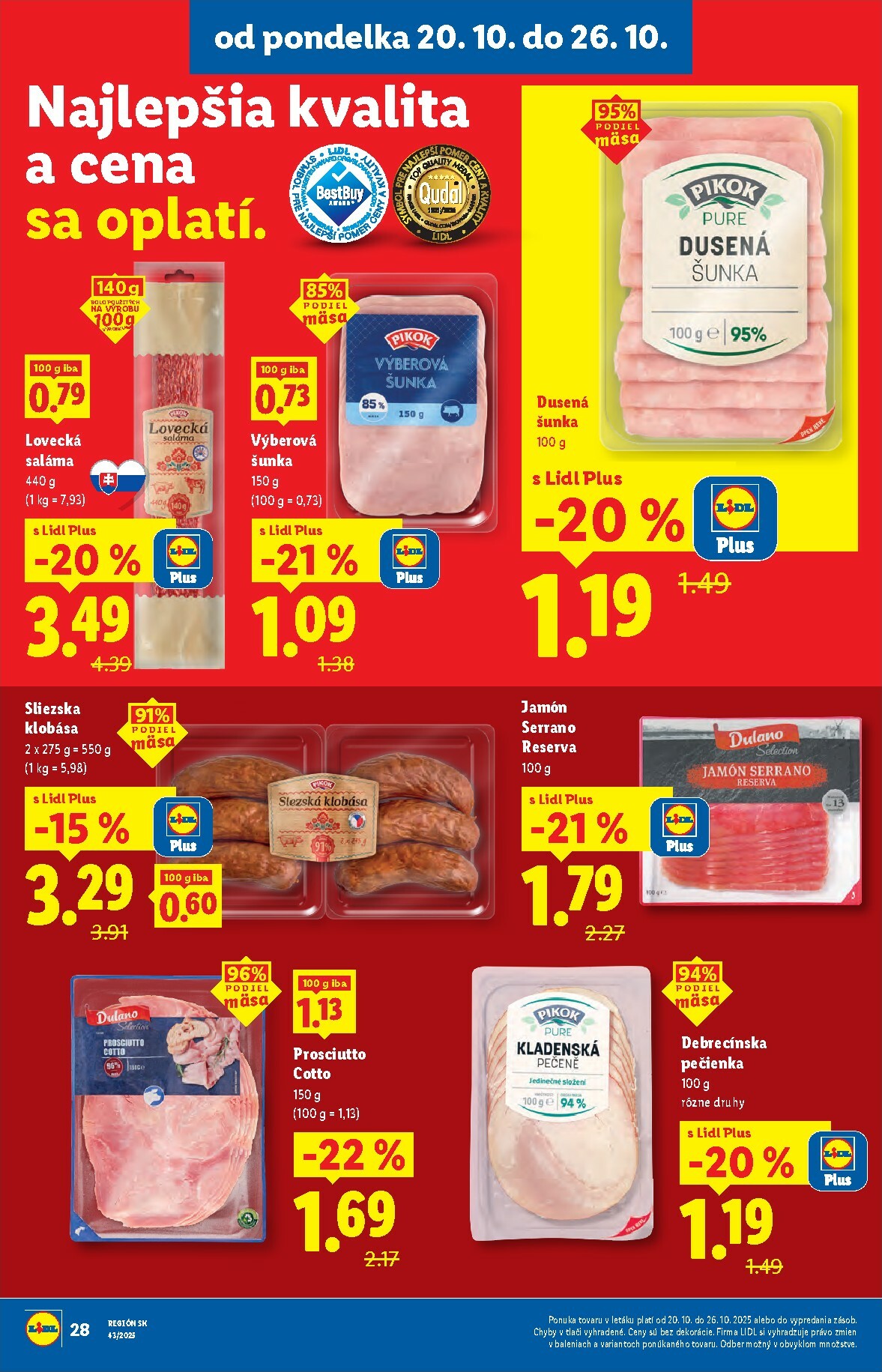 lidl - Leták Lidl platný od 20.10. do 26.10. - page: 42 lidl - Leták Lidl platný od 20.10. do 26.10. - page: 42