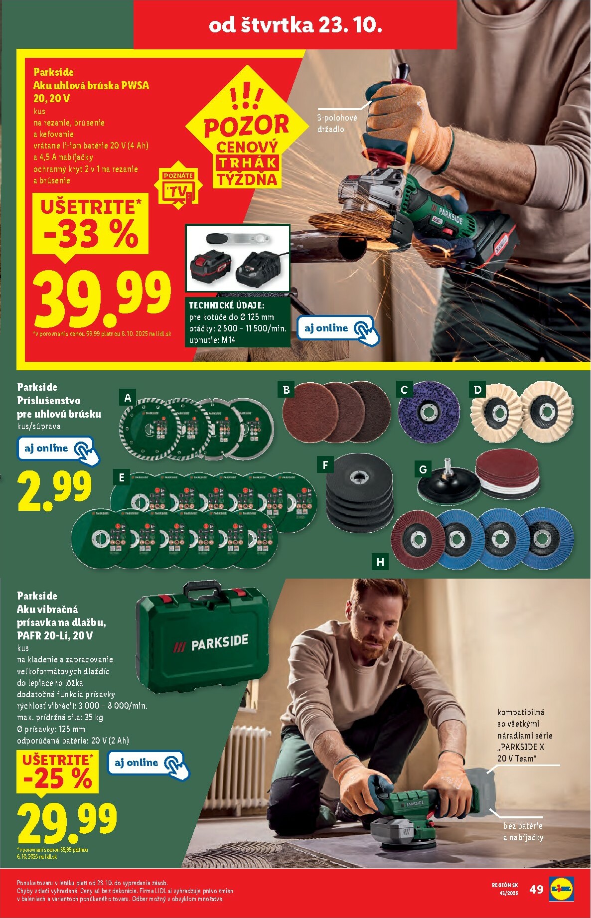 lidl - Leták Lidl platný od 20.10. do 26.10. - page: 87 lidl - Leták Lidl platný od 20.10. do 26.10. - page: 87