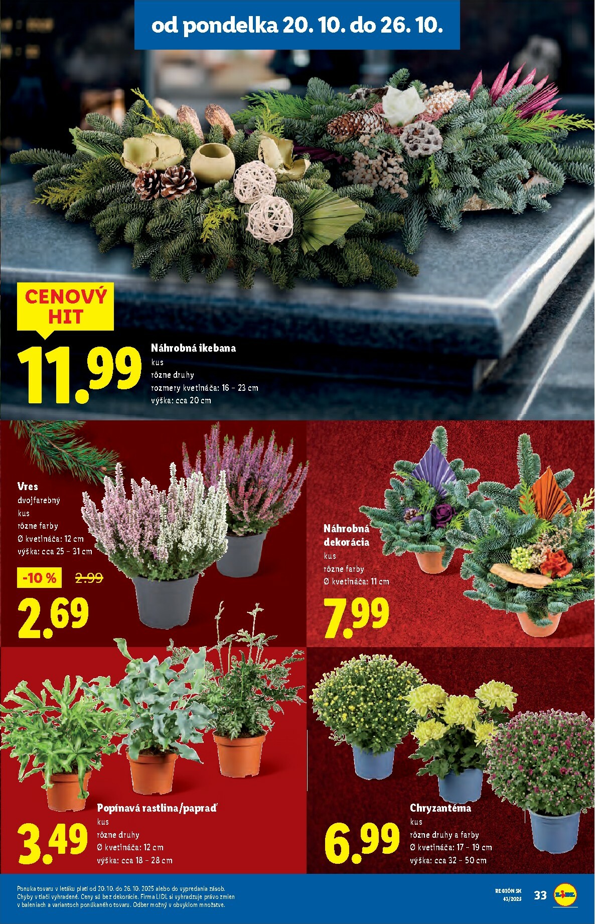 lidl - Leták Lidl platný od 20.10. do 26.10. - page: 49 lidl - Leták Lidl platný od 20.10. do 26.10. - page: 49